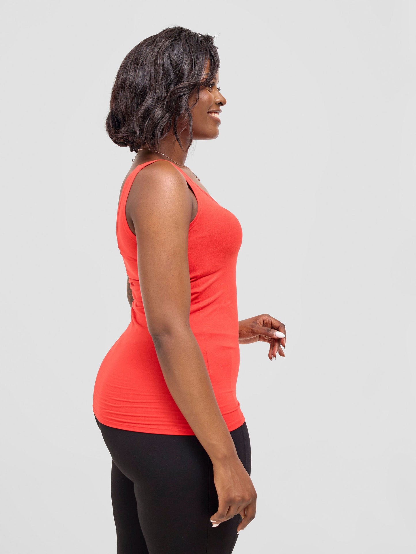 Vivo Basic Tank Top - Rust