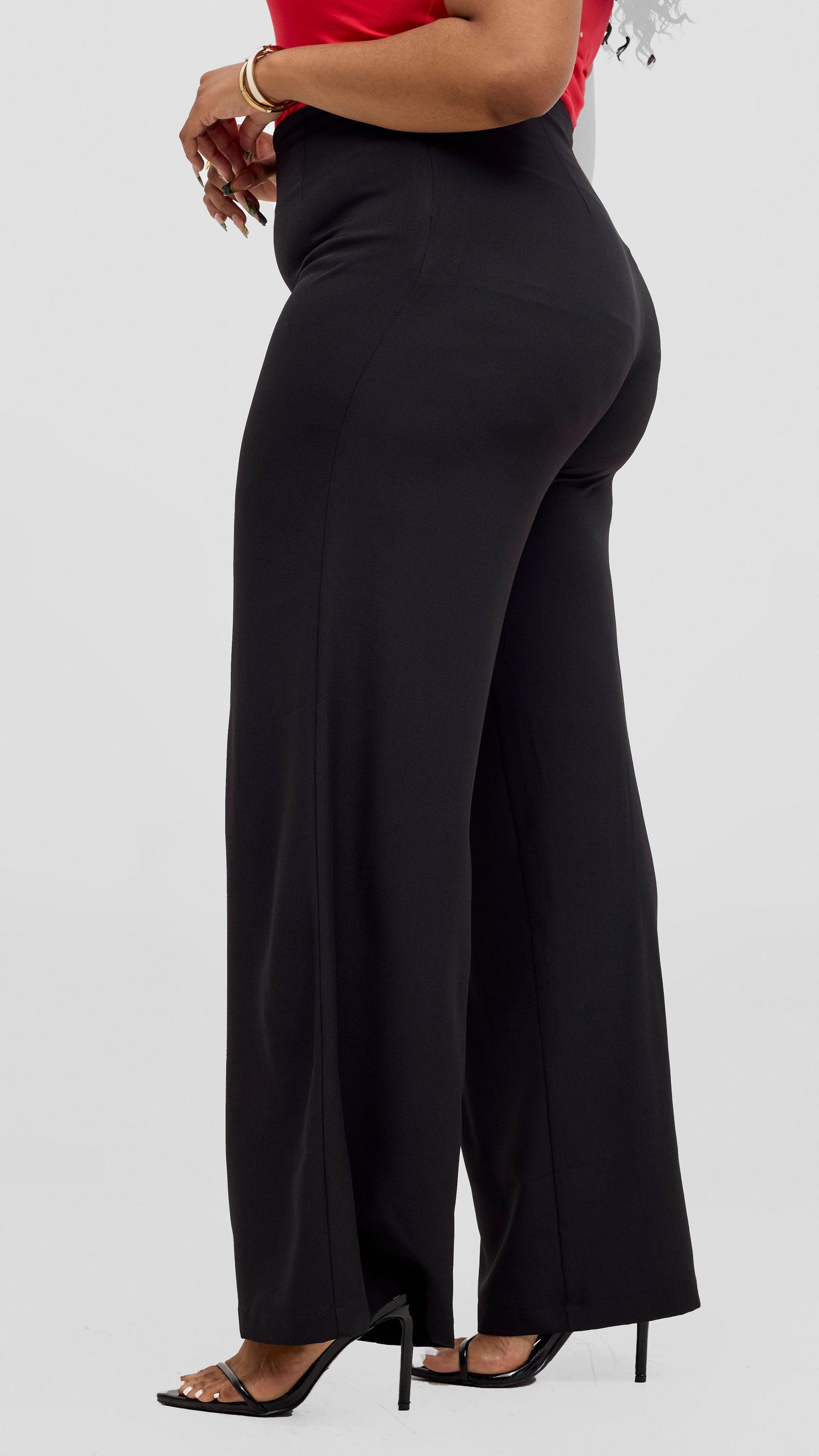 Vivo Kani Wide Leg Pants - Black
