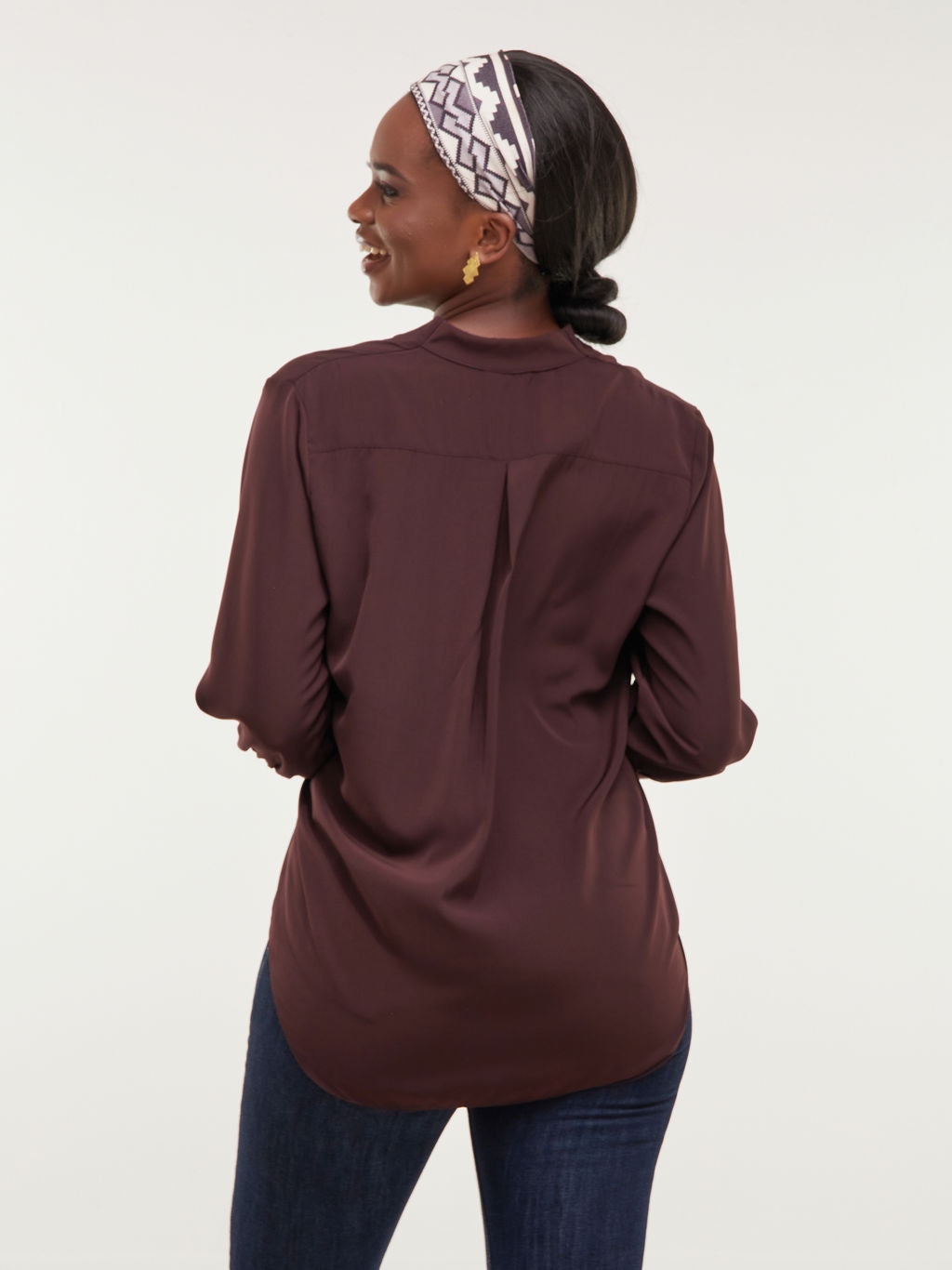 Vivo Dua Shirt - Chocolate Brown
