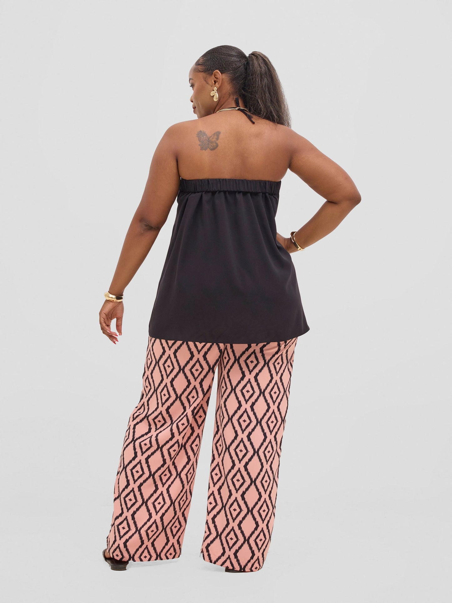 Vivo Seli Strappy Tent Top - Black