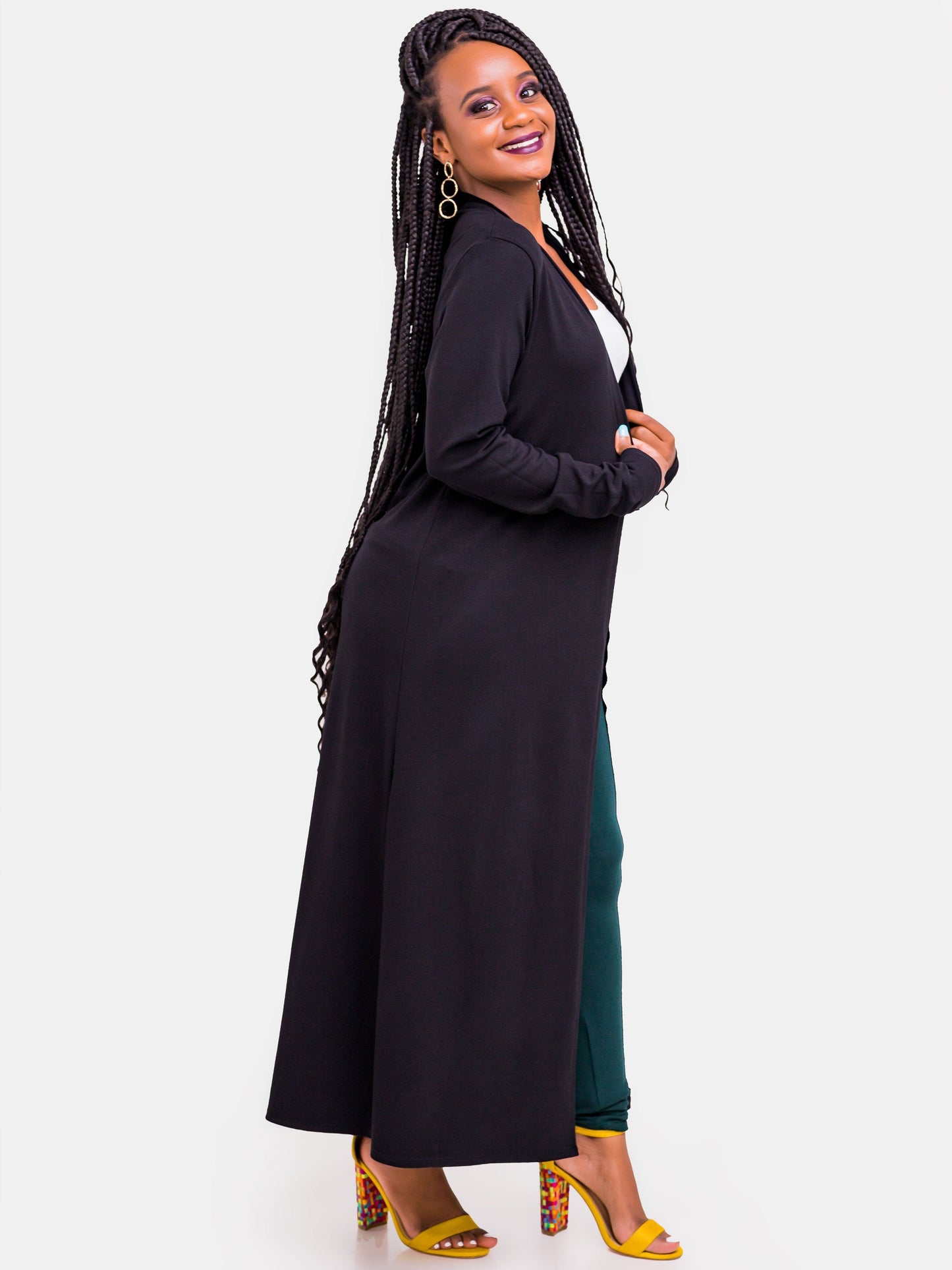 Vivo Leila Waterfall - Black - Shop Zetu