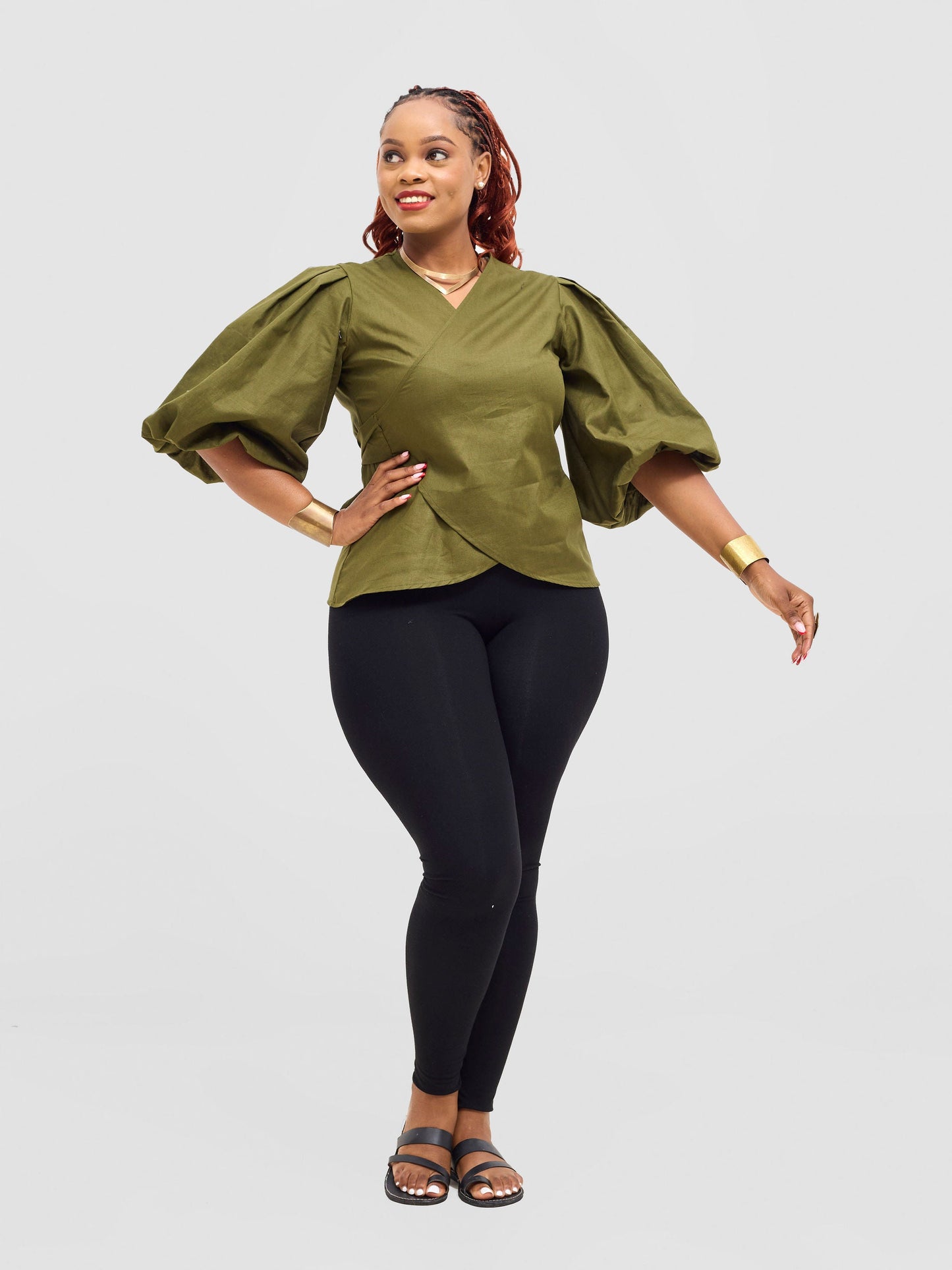 Safari Savannah Wrap Top - Hunters