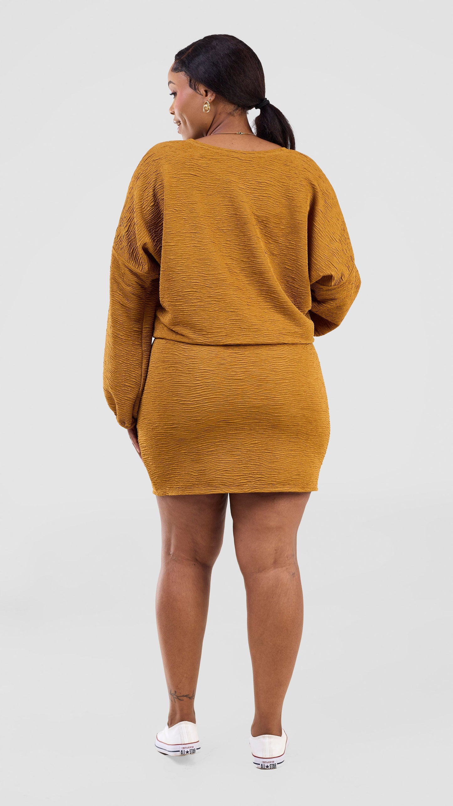 Vivo Alma Mini Skirt - Gold