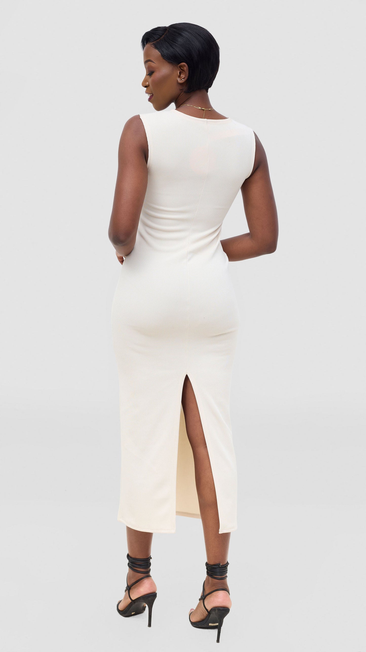 Vivo Selah Maxi Dress - Off White