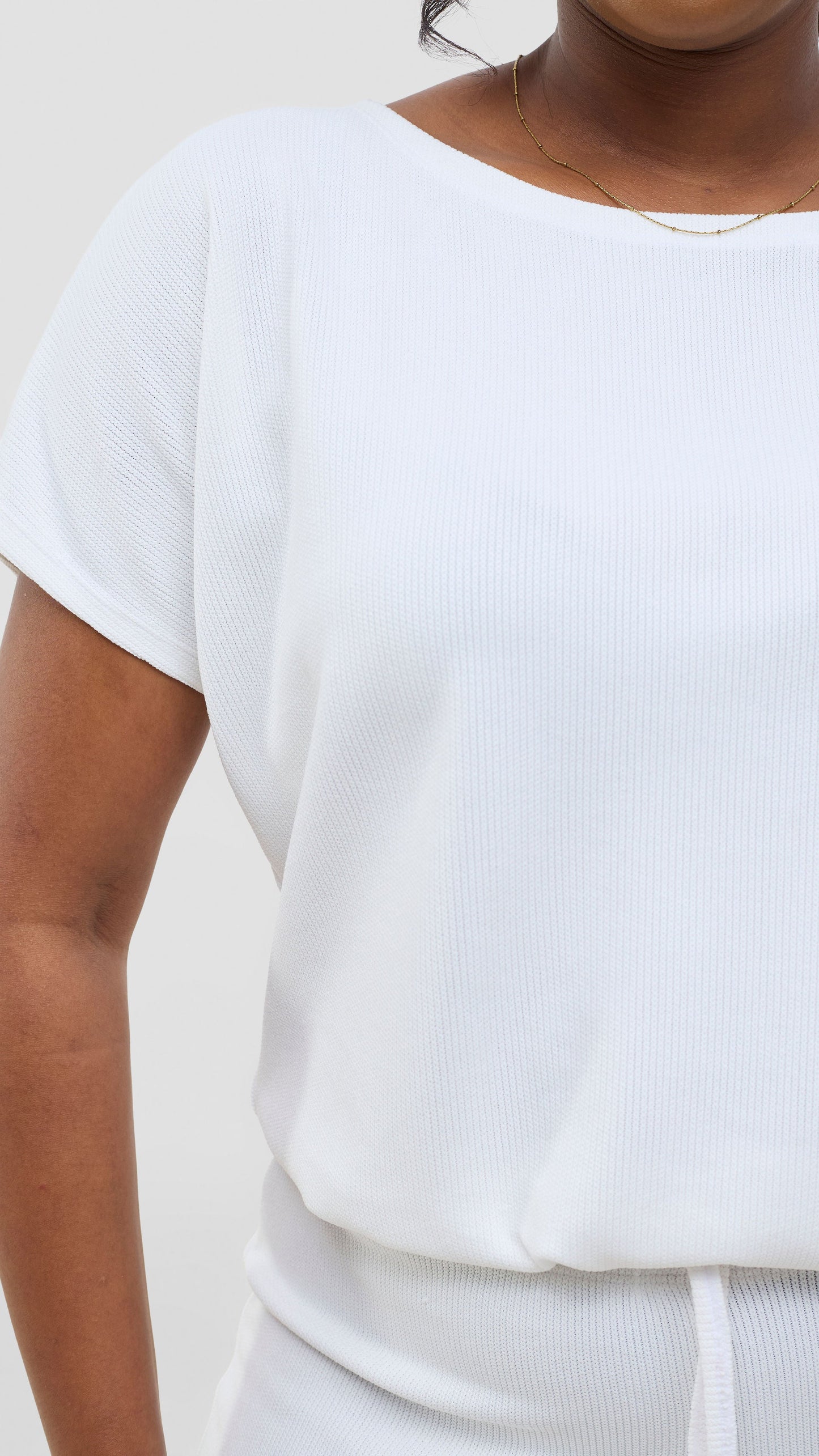 Vivo Safa Straight Leg Pants - White