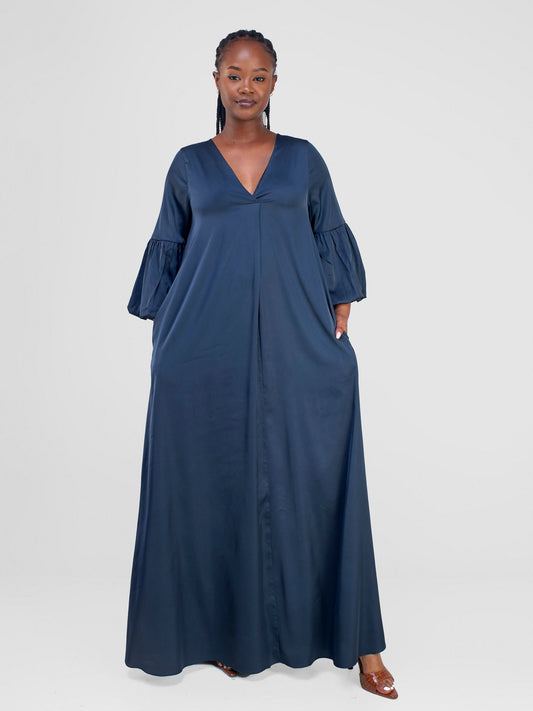 Vivo Hanabi Tent Maxi Dress - Dark Teal