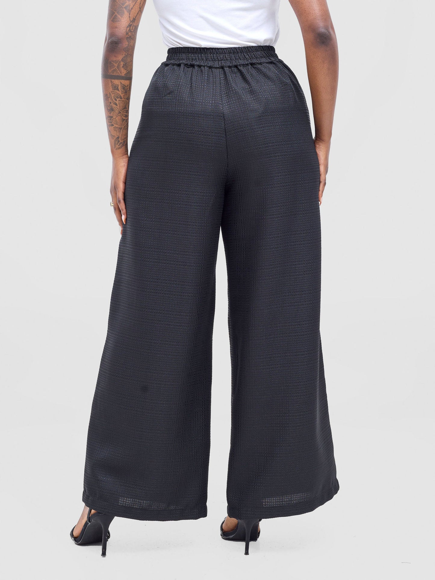 Vivo Analo Wide Leg Pants - Black