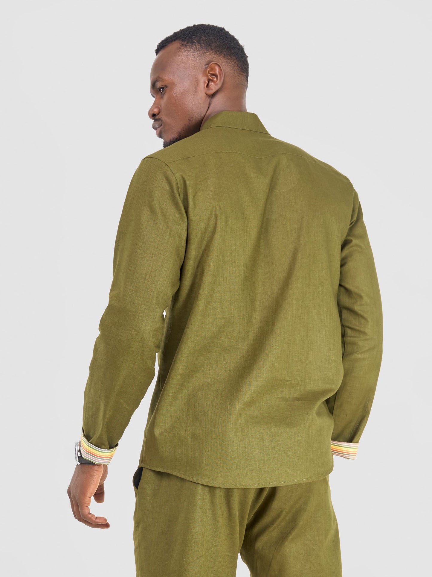 Safari Savannah Men's Half Placket Shirt - Hunters