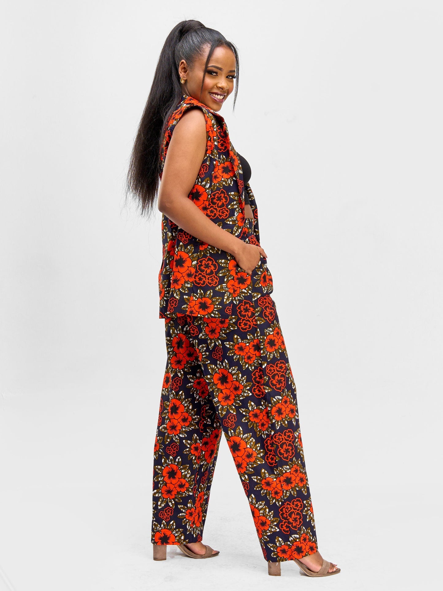 Vivo Safari Wide-Leg Pants - Manda