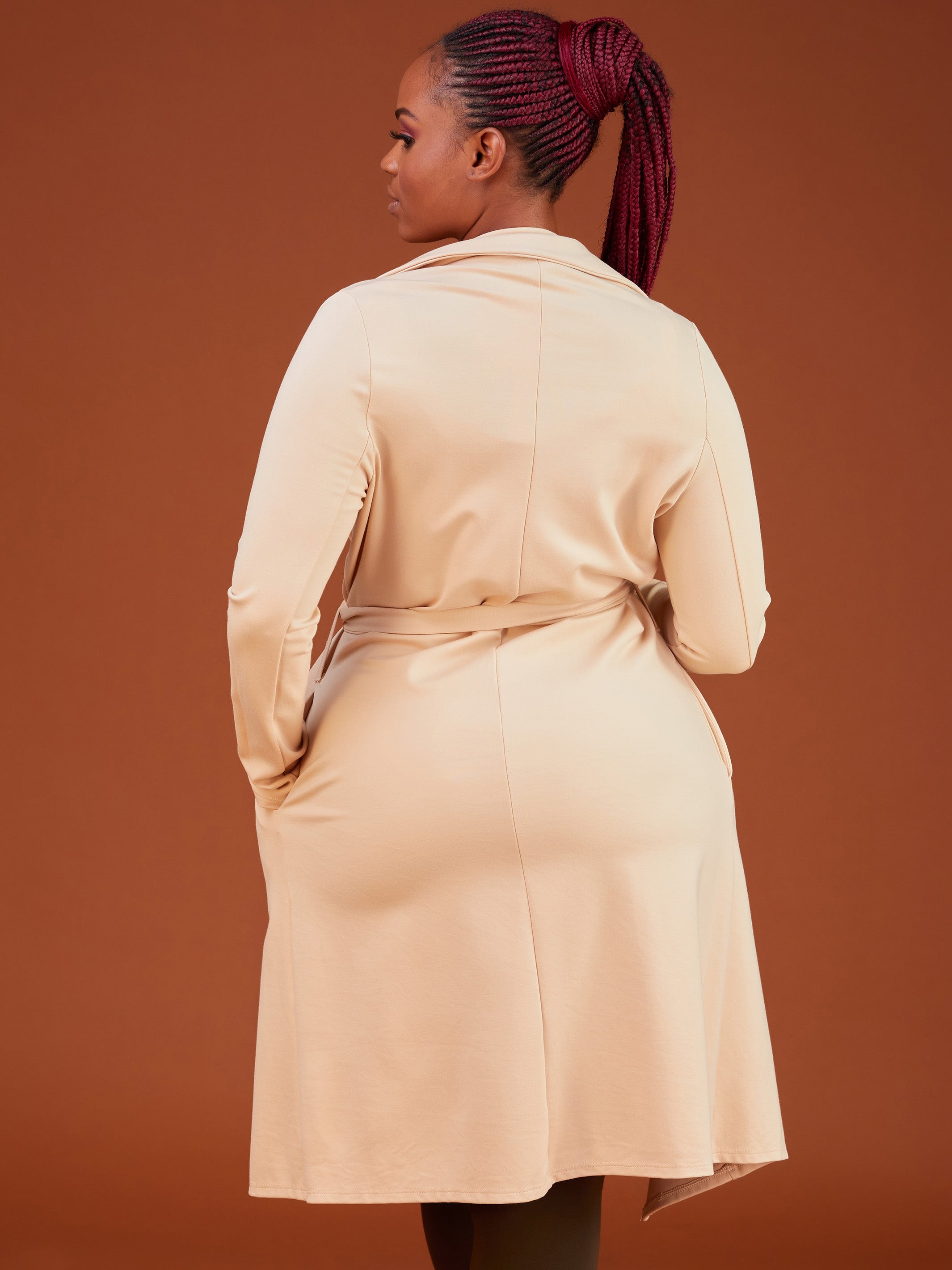 Vivo Basic Trench Coat - Buttermilk
