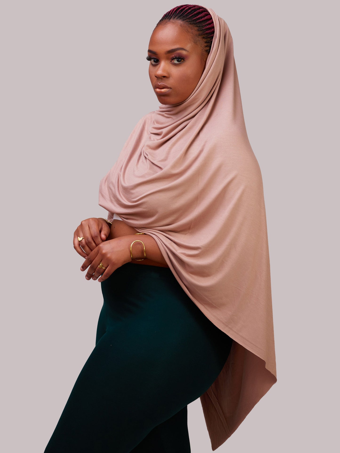 Vivo Basic Hijab Head Wrap - Taupe
