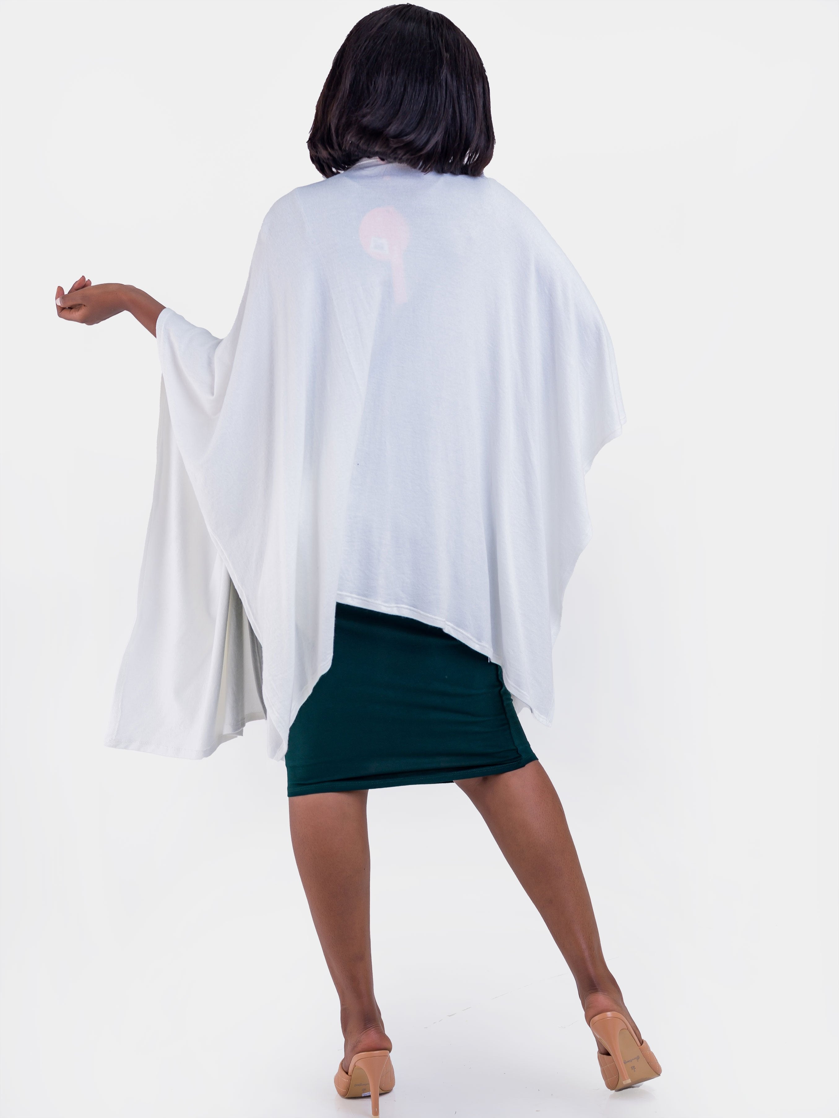 Vivo Rosie Shawl - Off White - Shop Zetu