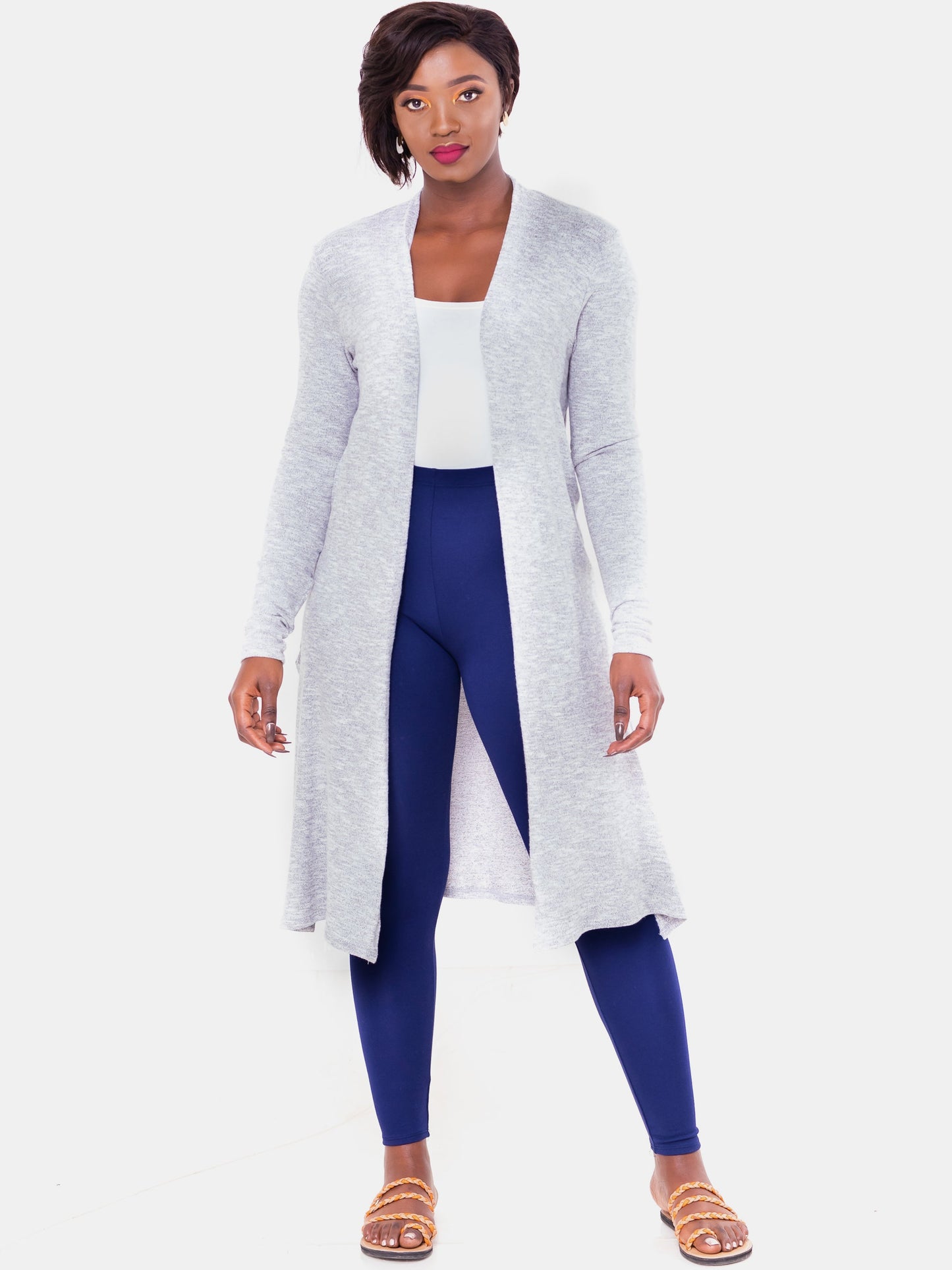 Vivo Basic Sweater Waterfall - Grey