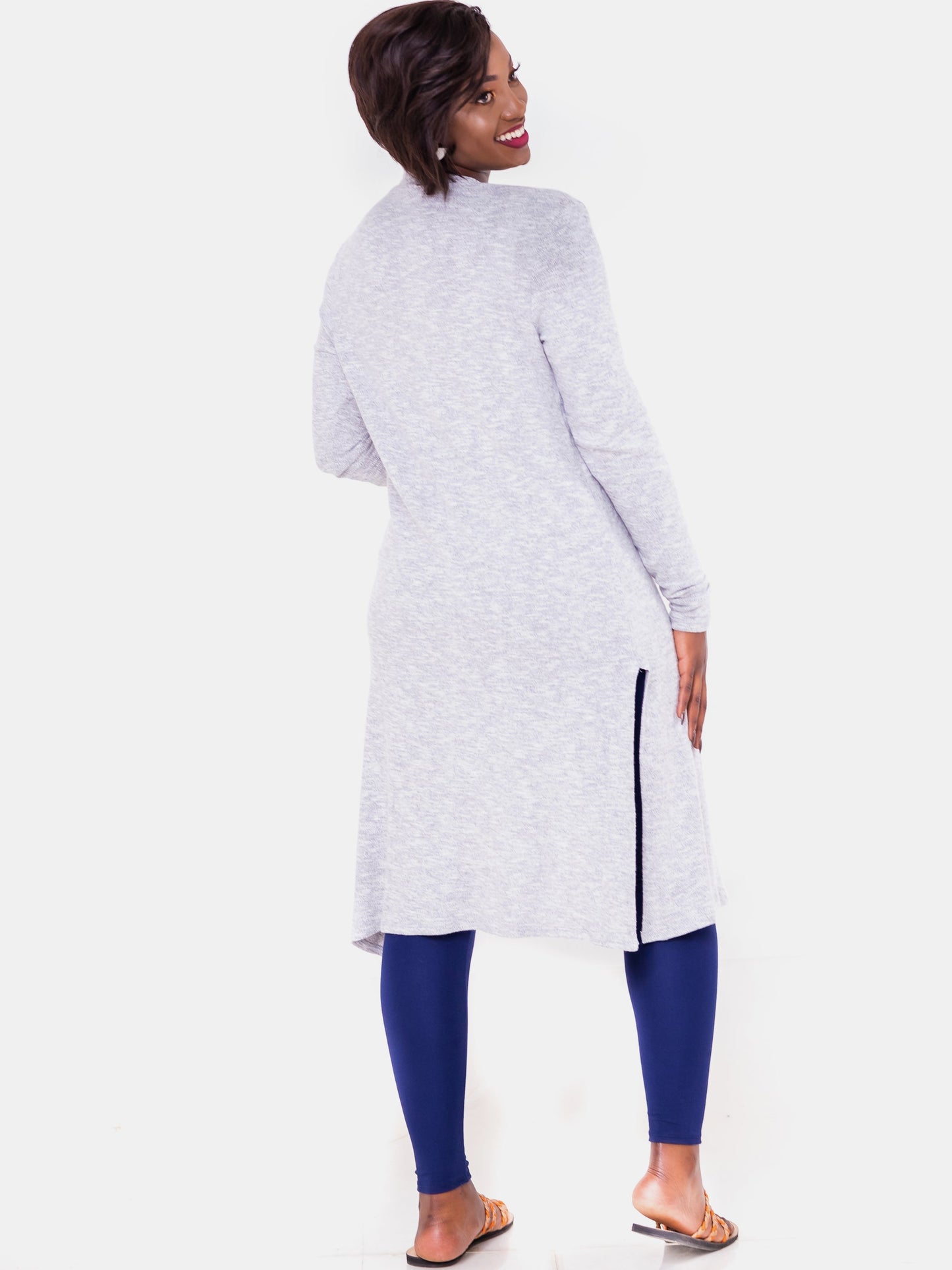 Vivo Basic Sweater Waterfall - Grey