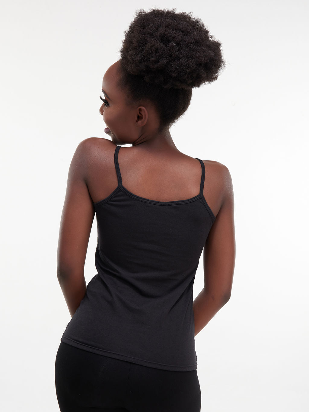 Zoya Chill Spaghetti Strap Tank Top - Black