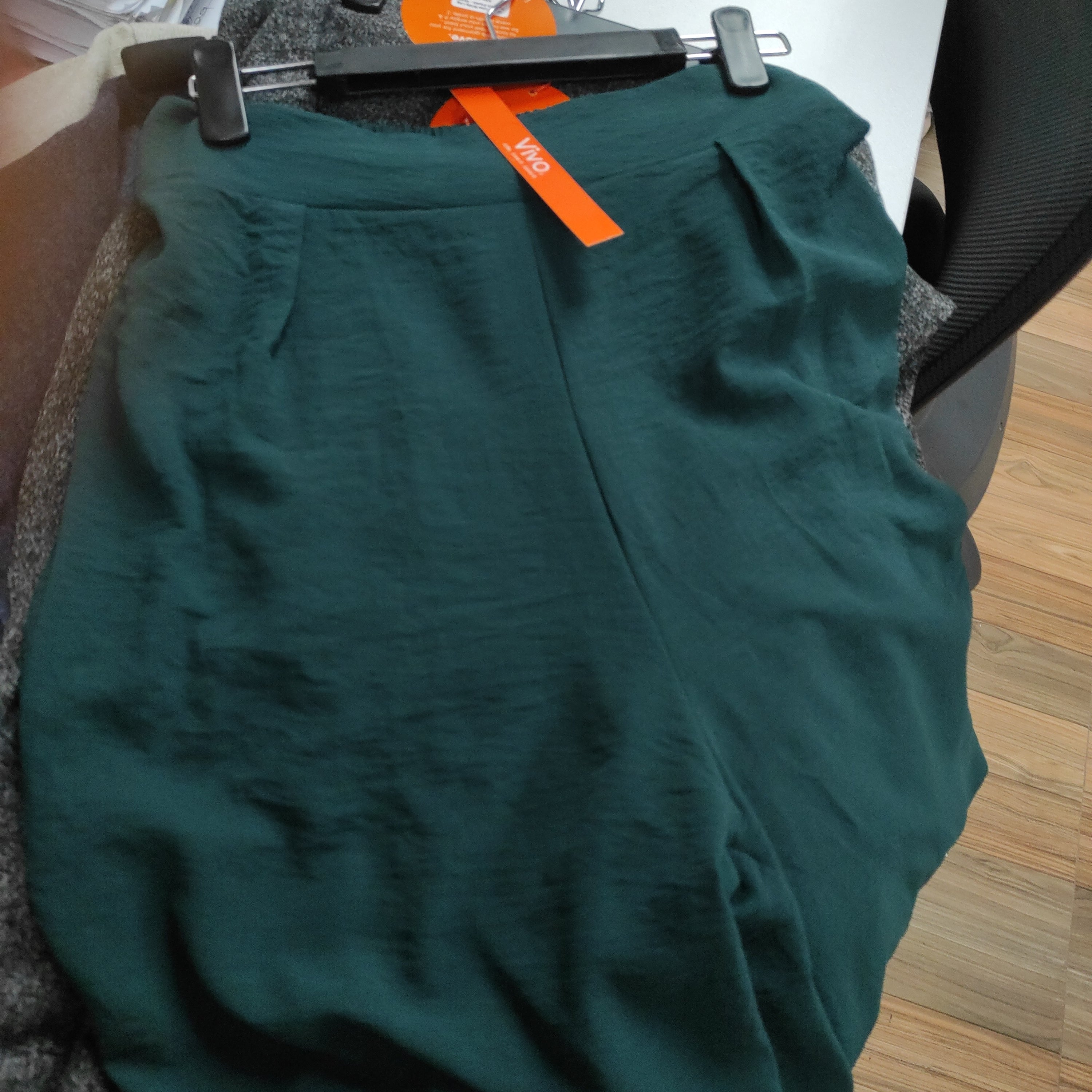 Vivo Tunu Wide Leg Palazzo Pants - Green