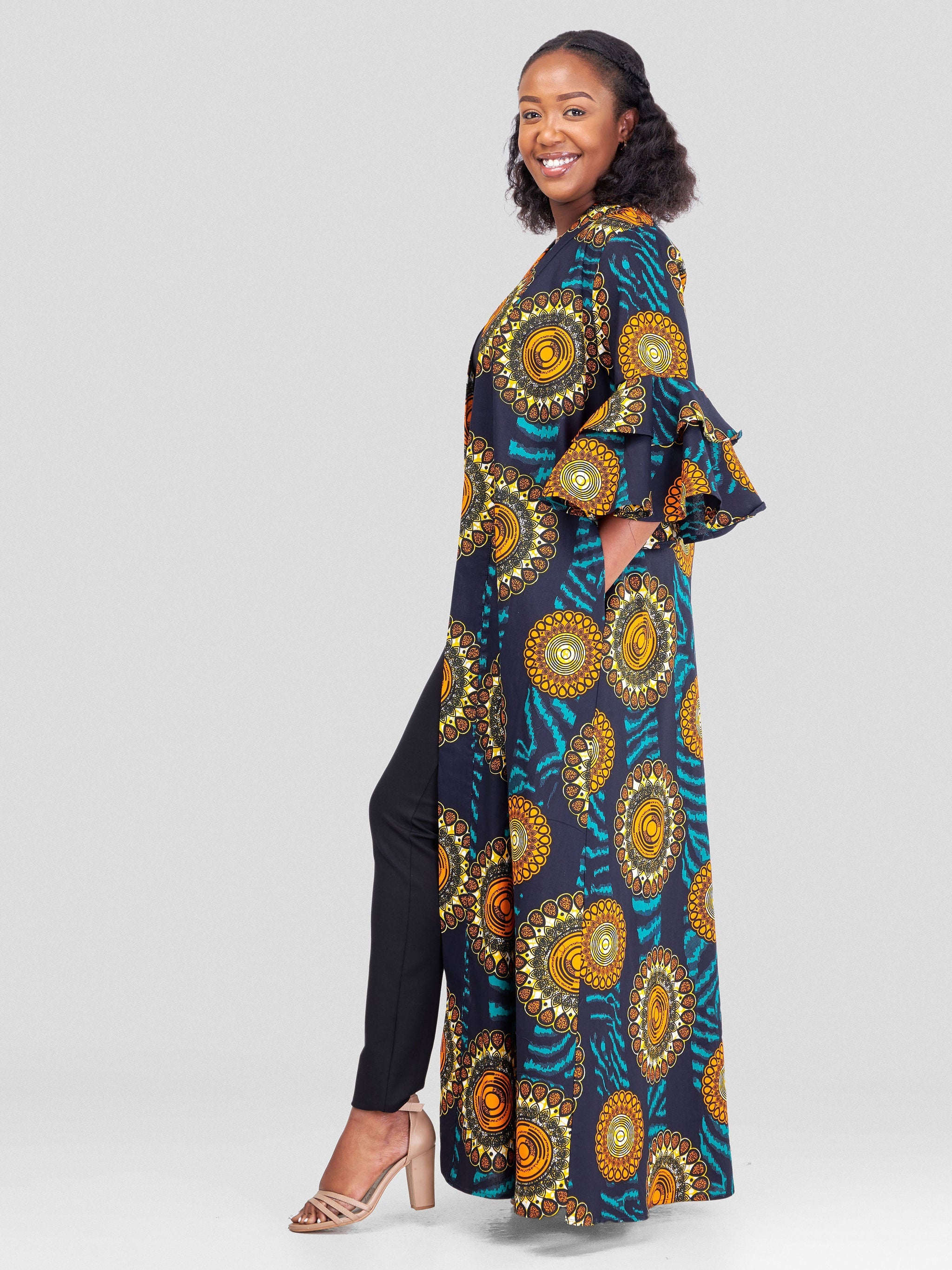 Vivo Naya Flounce Sleeve Kimono - Sarafu