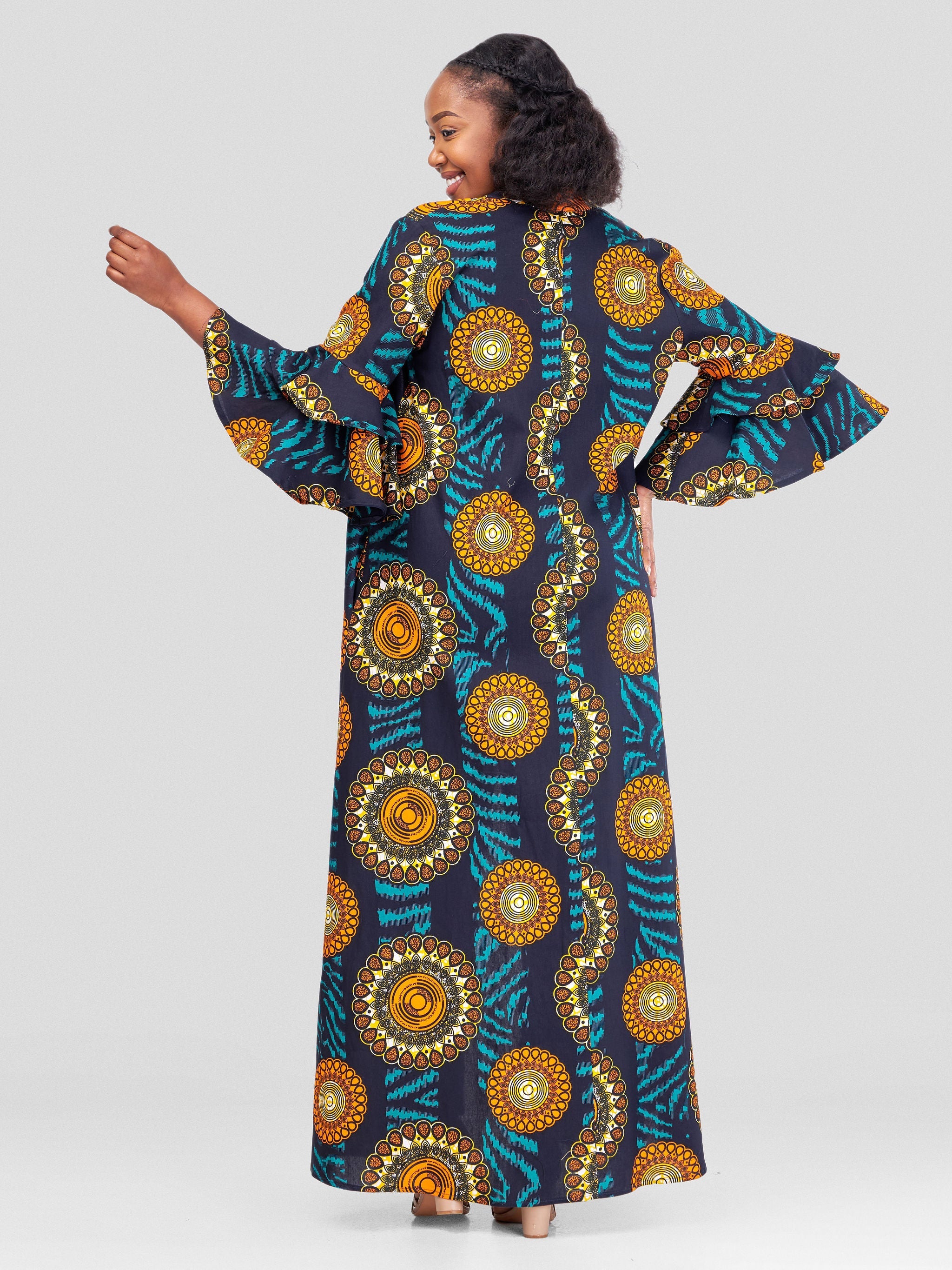Vivo Naya Flounce Sleeve Kimono - Sarafu