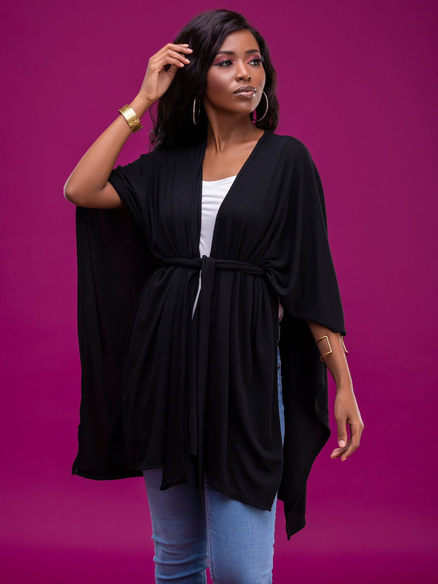 Vivo Rosie Shawl - Black