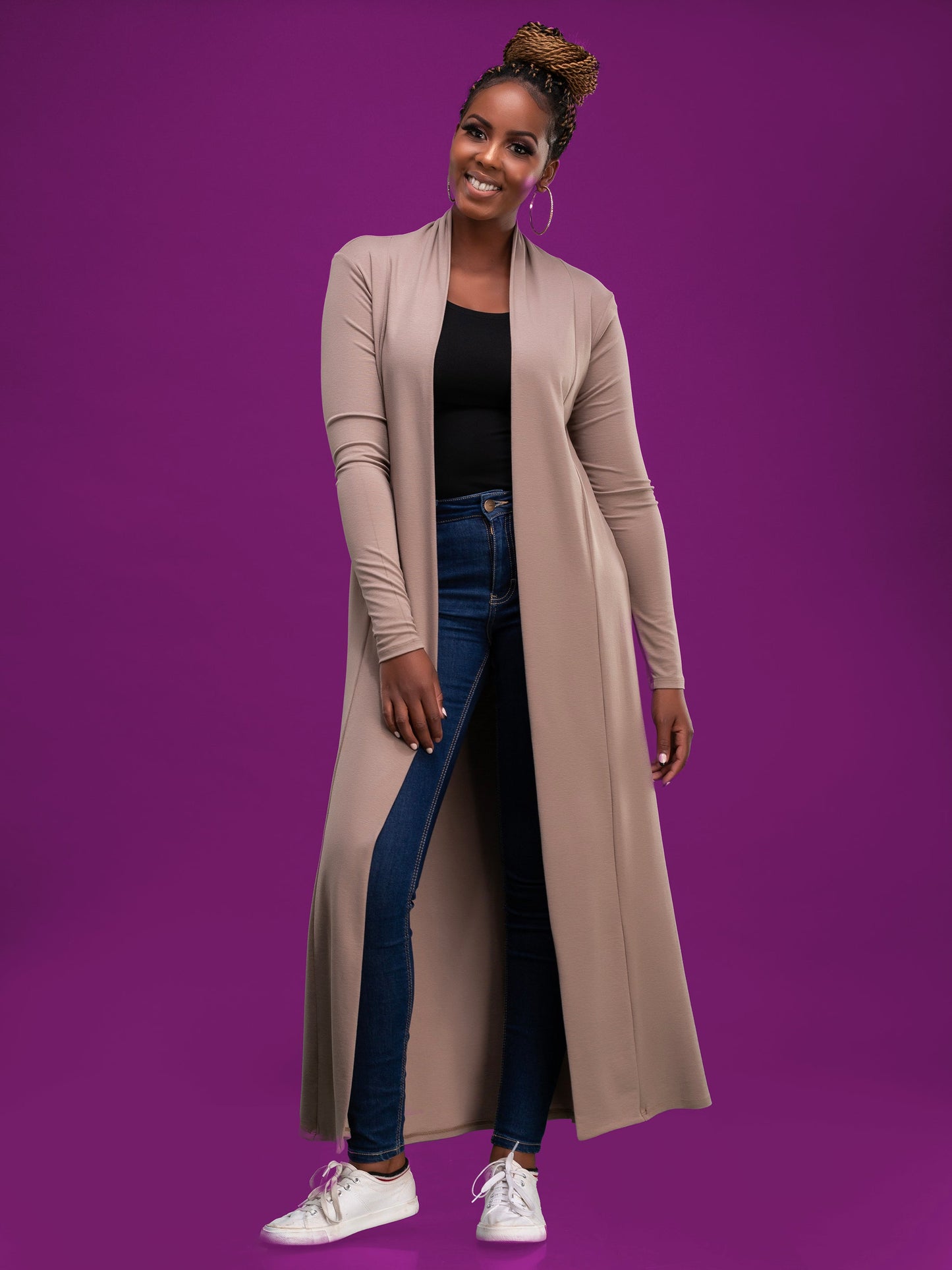 Vivo Basic Extra Long Lily Waterfall - Taupe