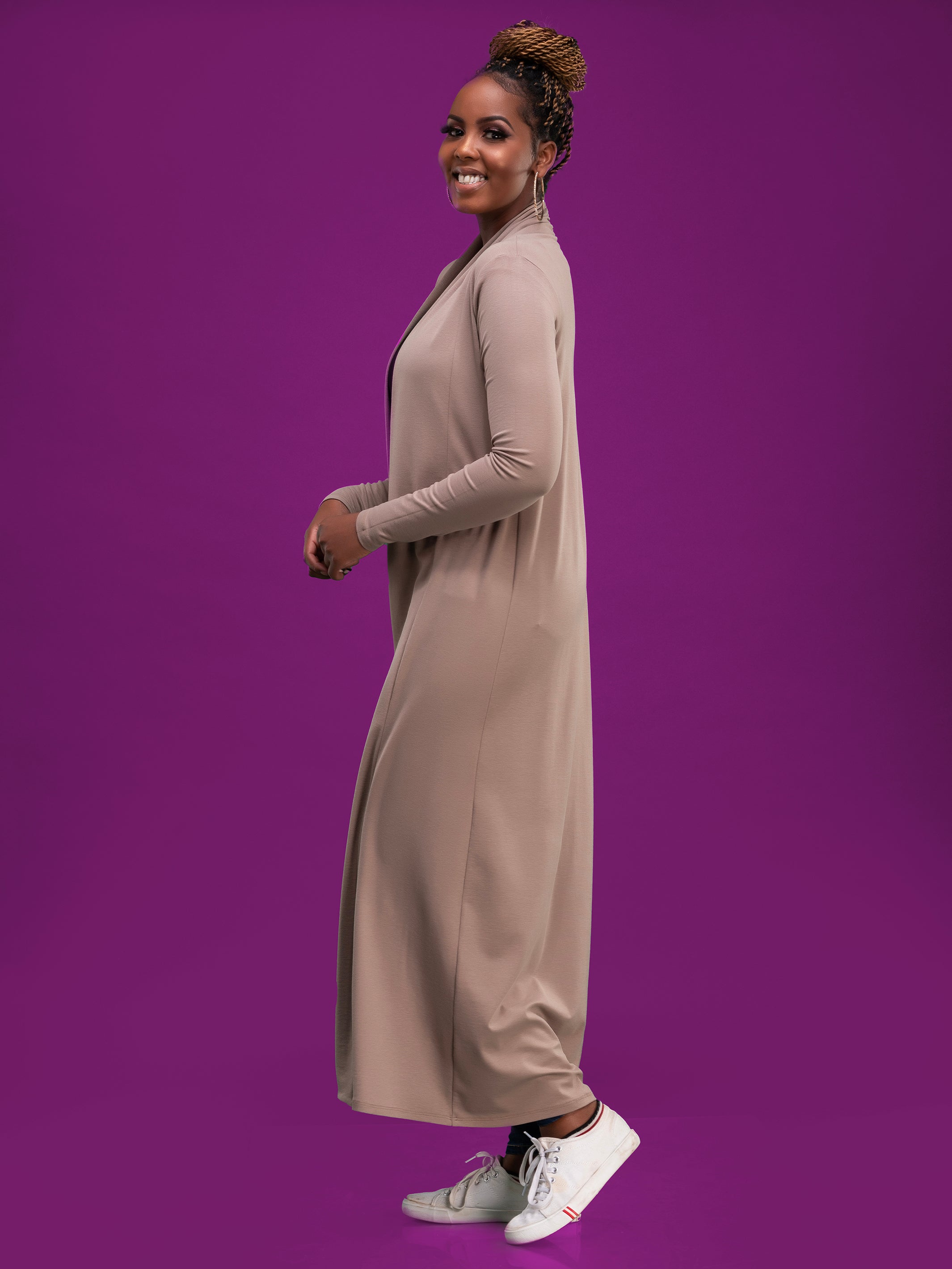 Vivo Basic Extra Long Lily Waterfall - Taupe