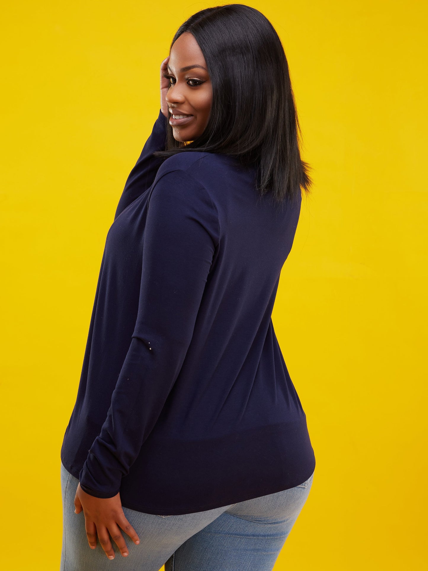 Vivo Basic Short May Jersey Waterfall - Navy Blue