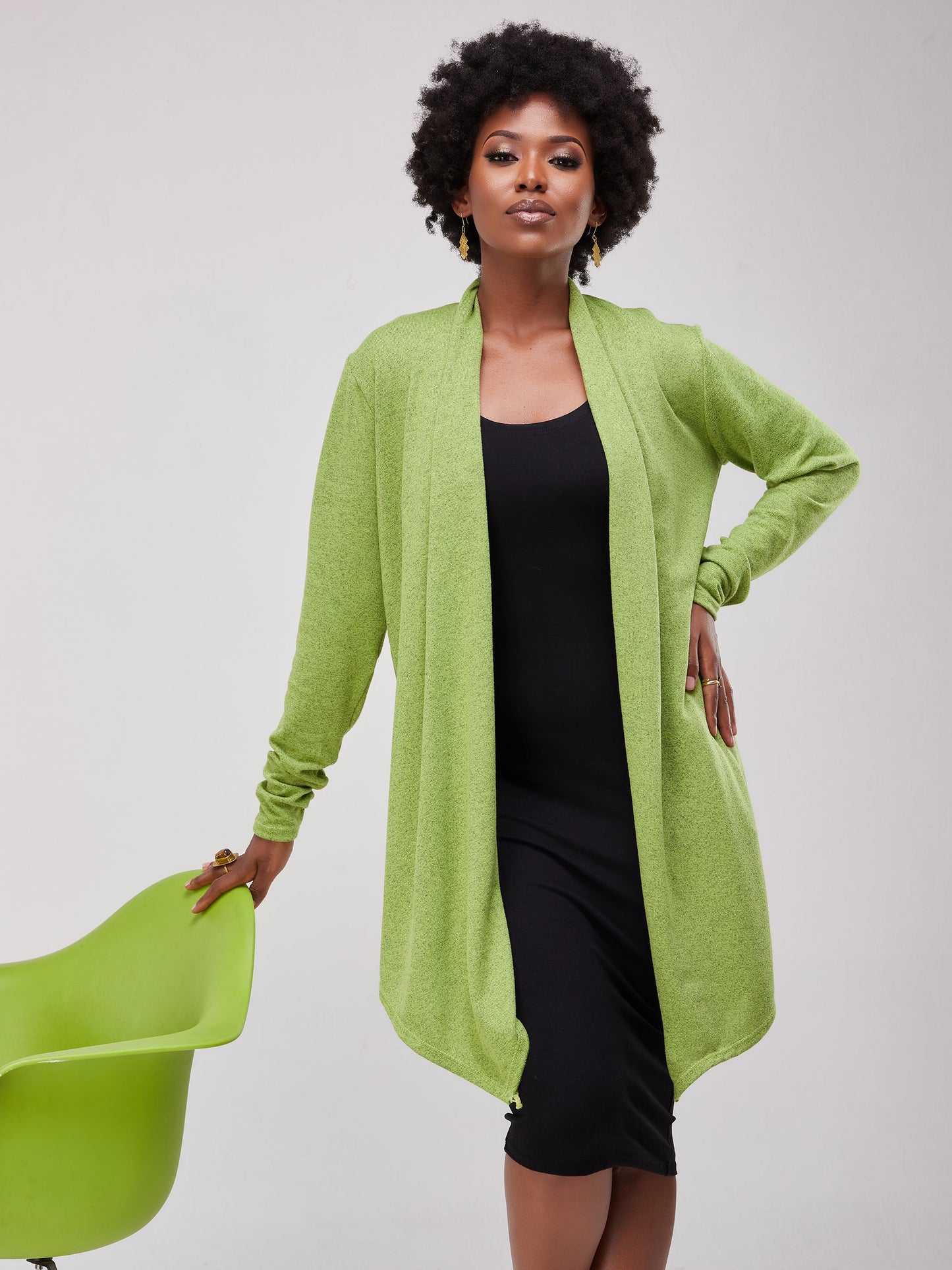 Vivo Basic Joy Sweater - Green