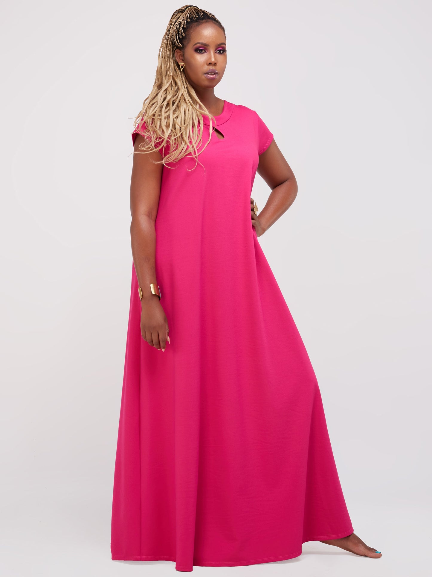 Vivo Sierra Tent Maxi Dress - Pink