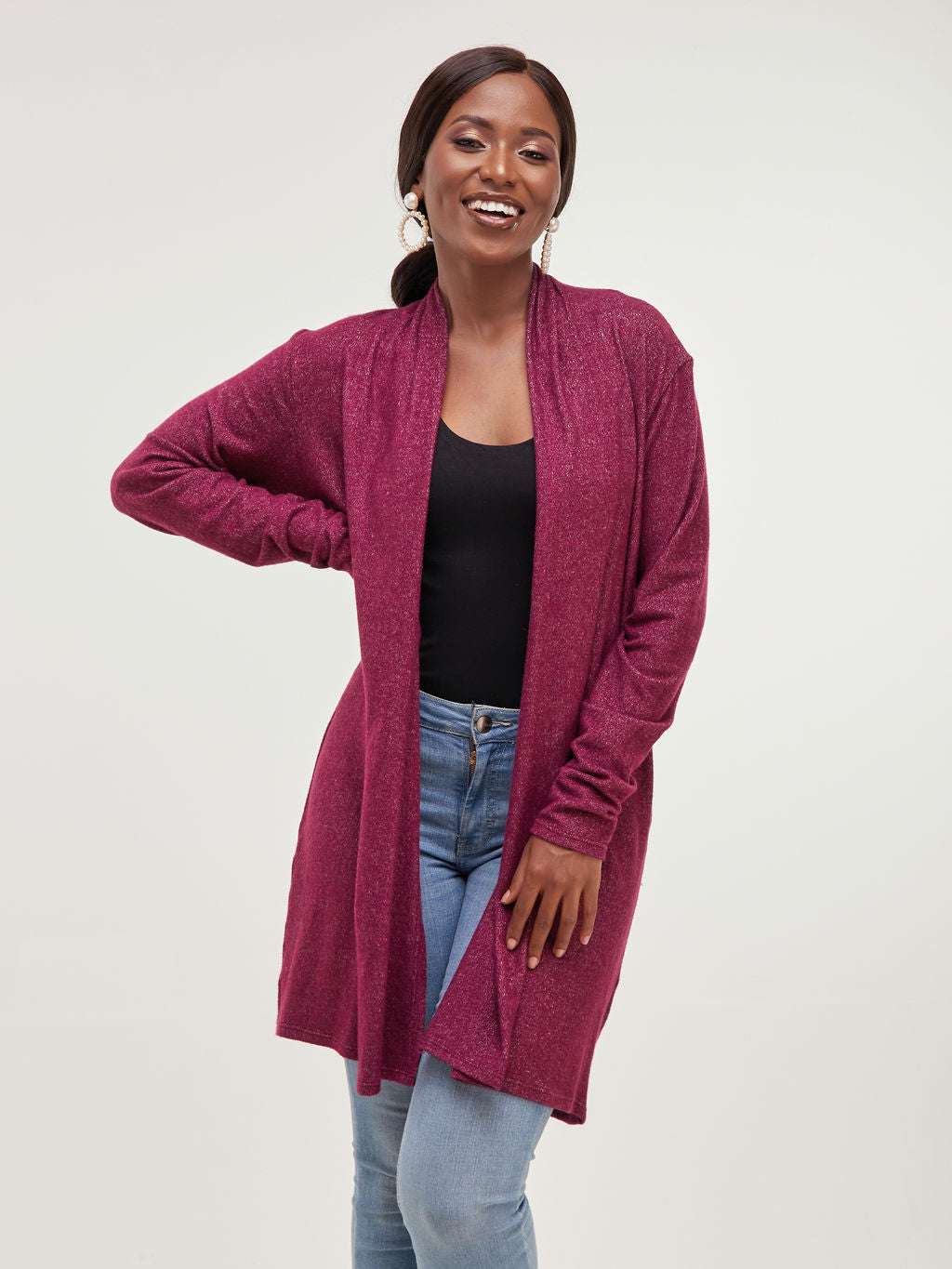Vivo Neo May Sweater -Burgundy