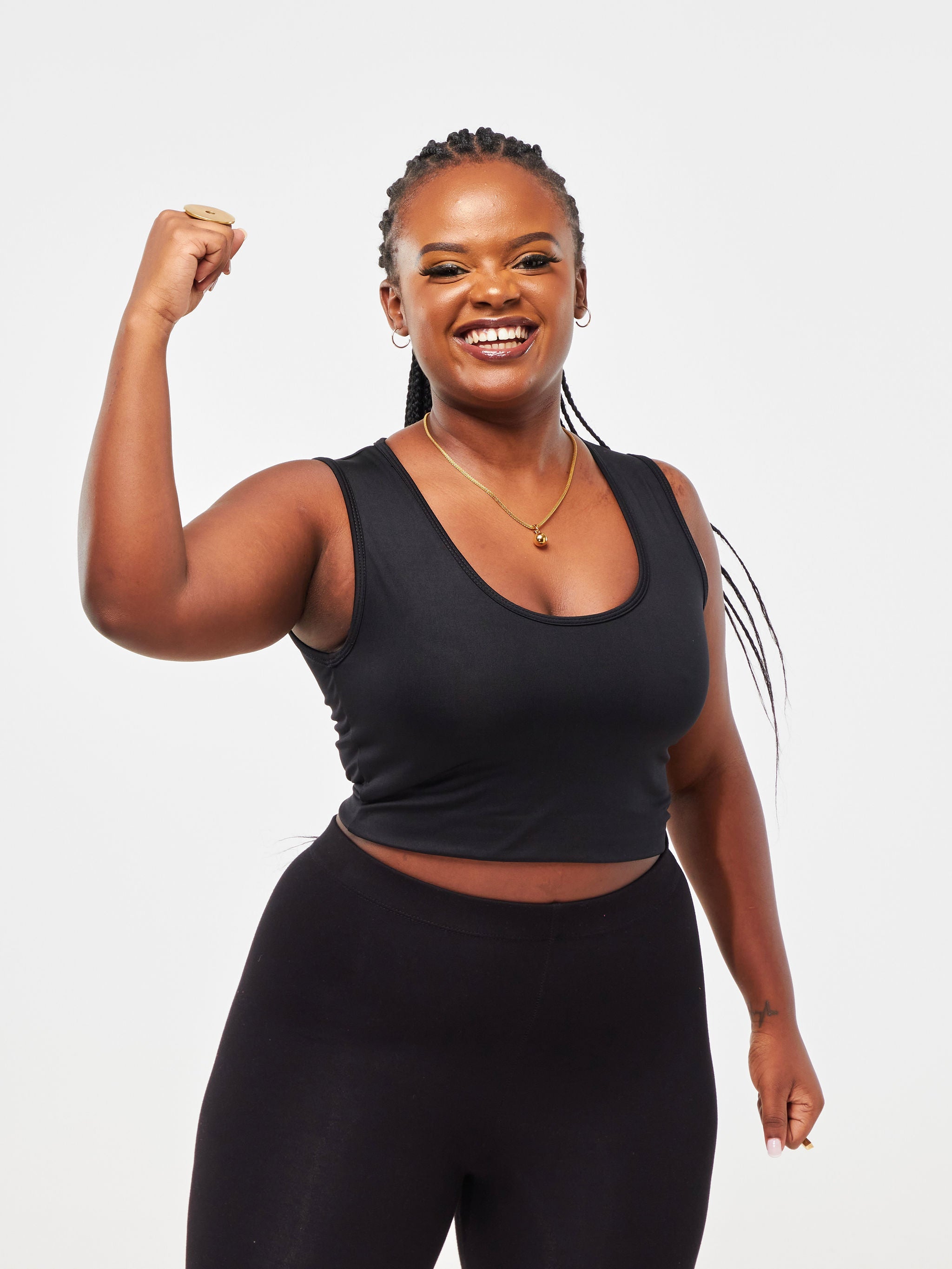 Vivo Fitness Bra Top - Black