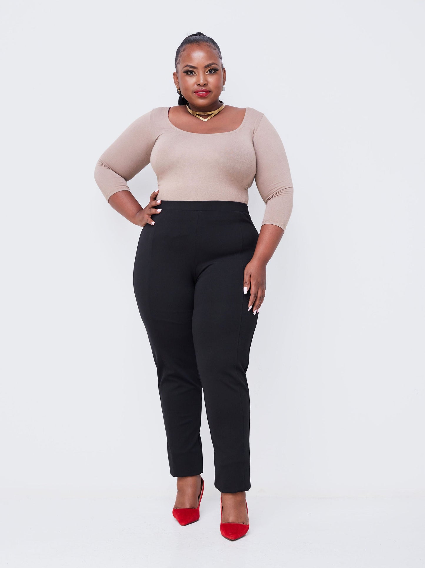 Vivo Upe Panelled Leisure Pants - Black