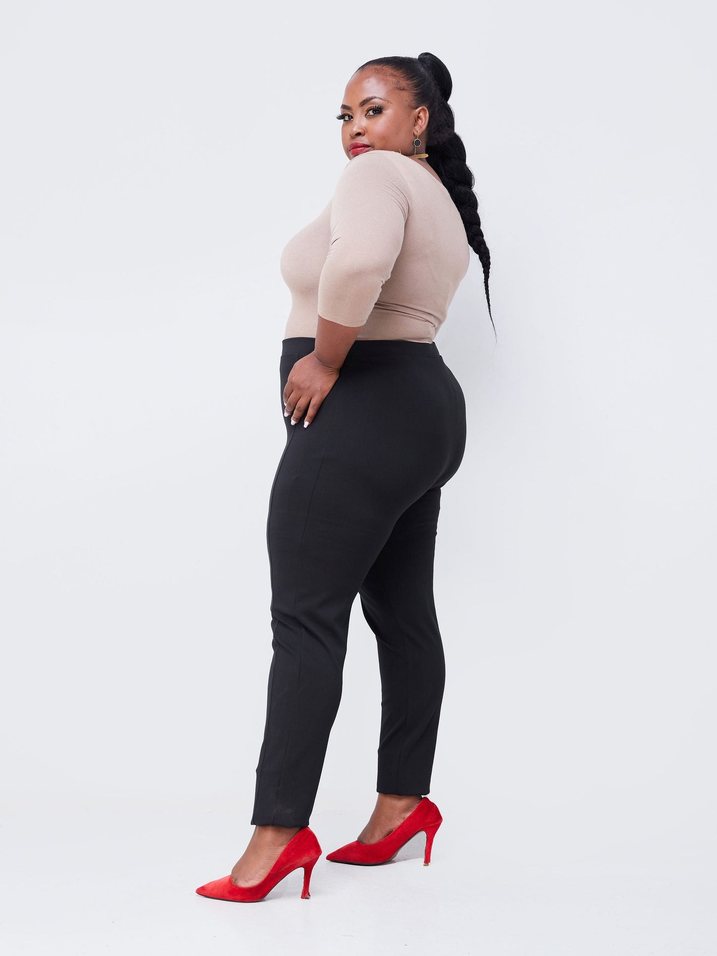 Vivo Upe Panelled Leisure Pants - Black