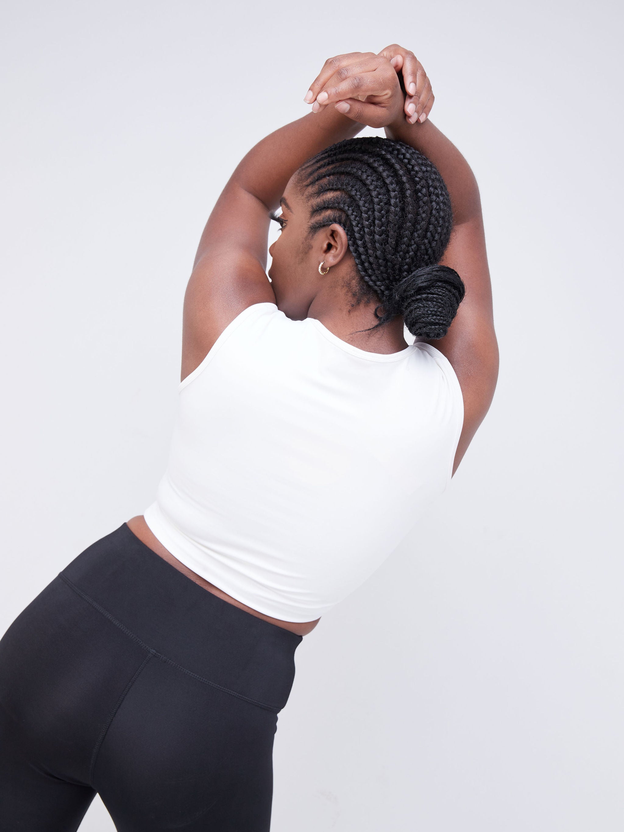 Vivo Fitness Bra Top - White