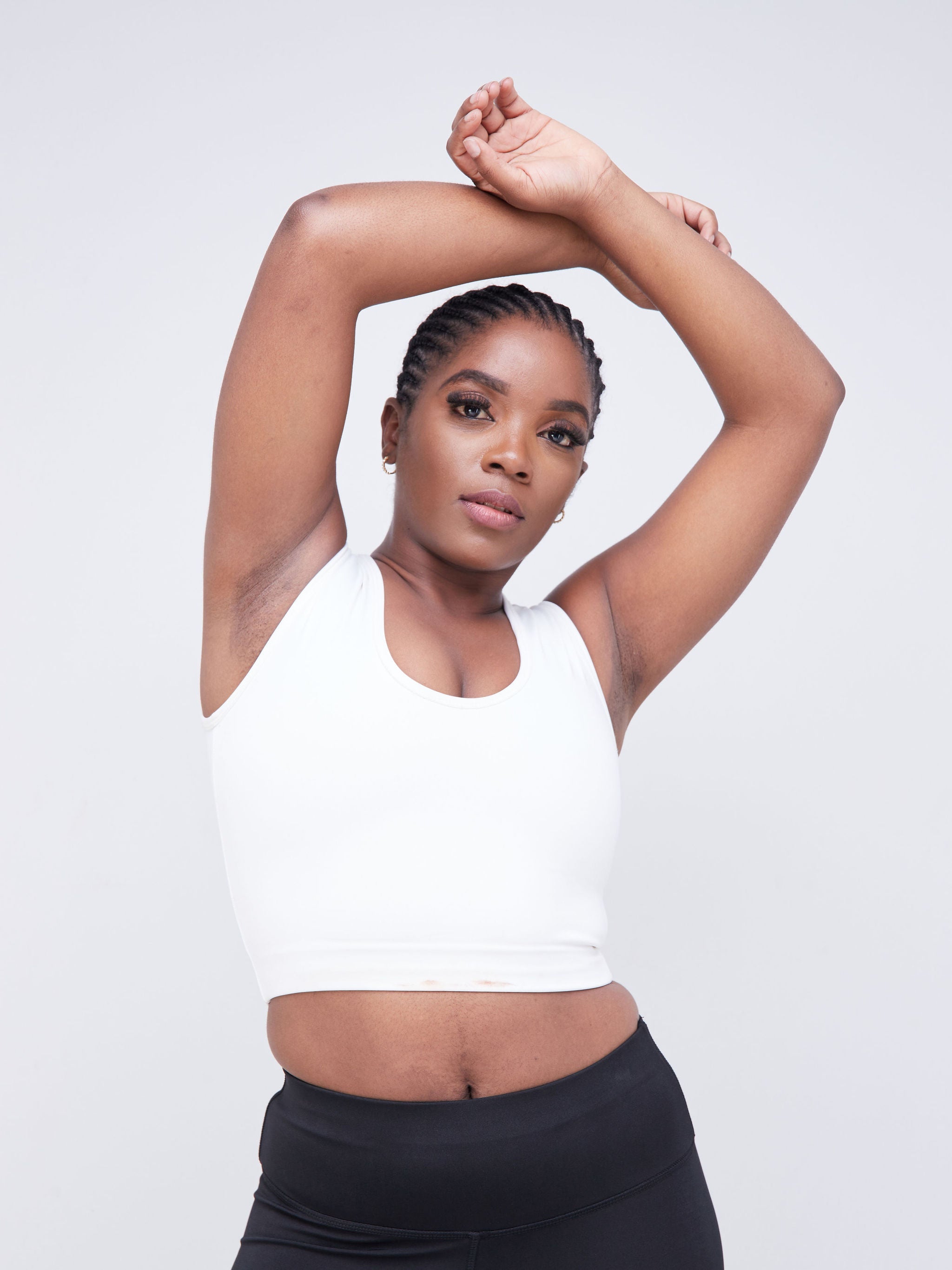 Vivo Fitness Bra Top - White