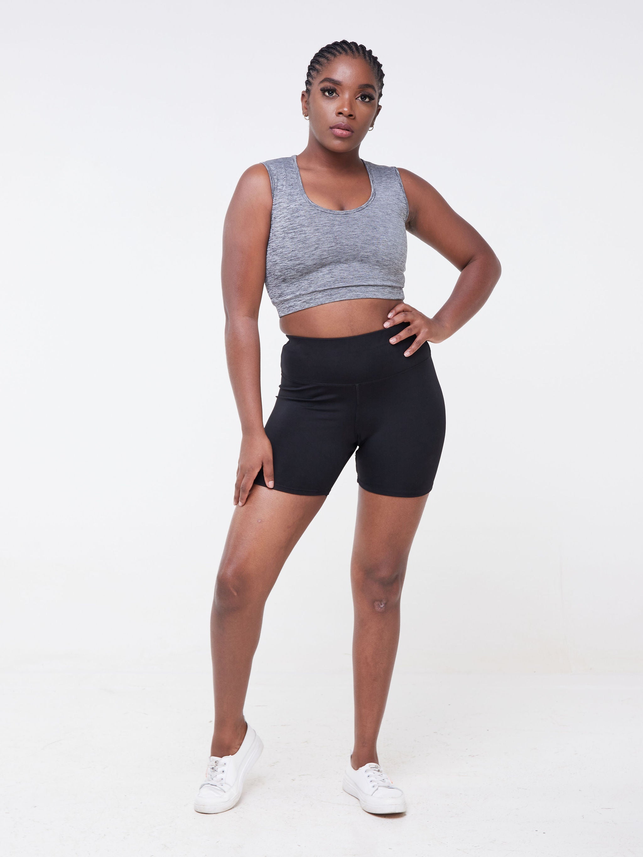 Vivo Fitness Bra Top - Grey