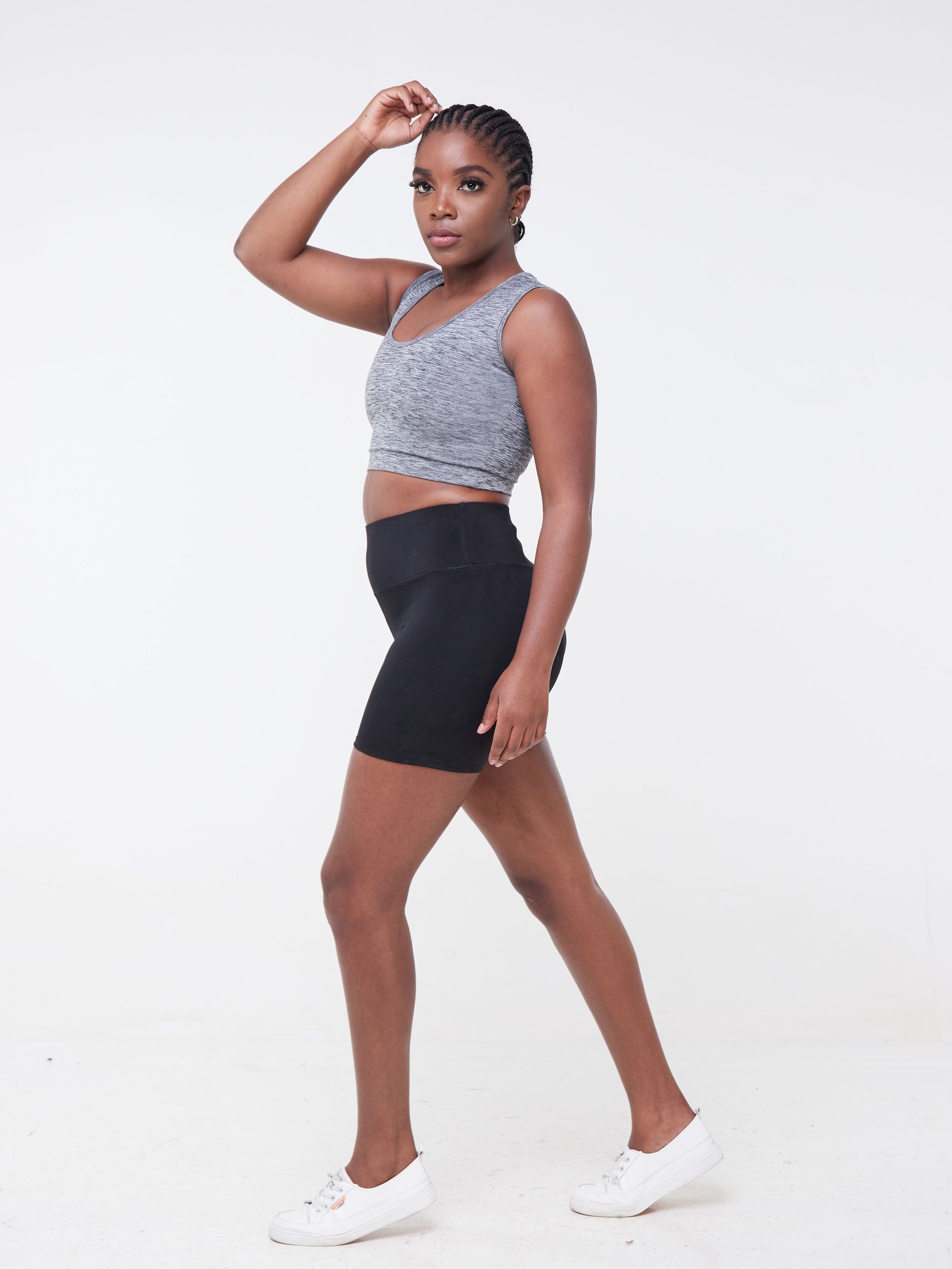 Vivo Fitness Bra Top - Grey