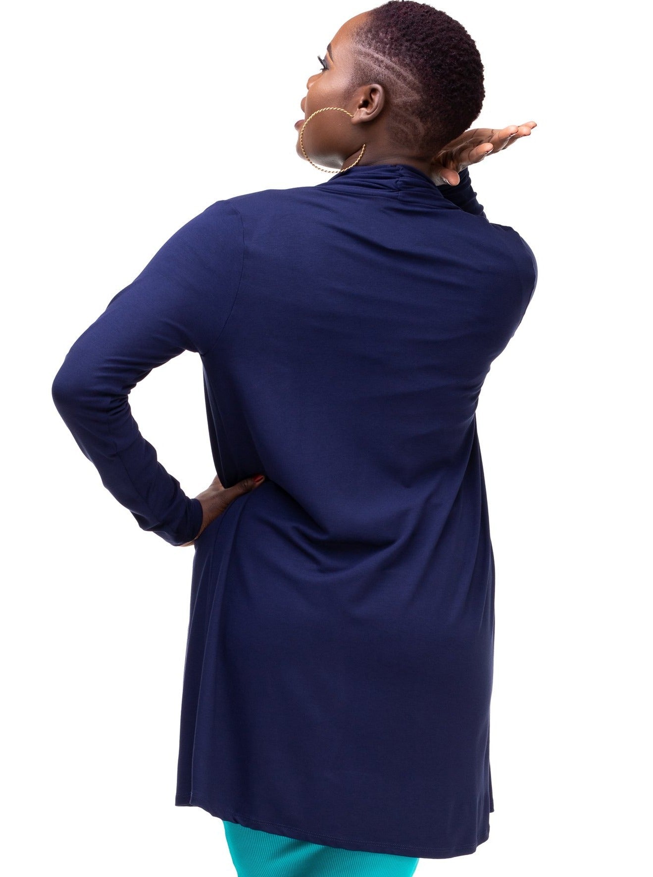 Vivo Basic May Jersey Waterfall - Navy Blue