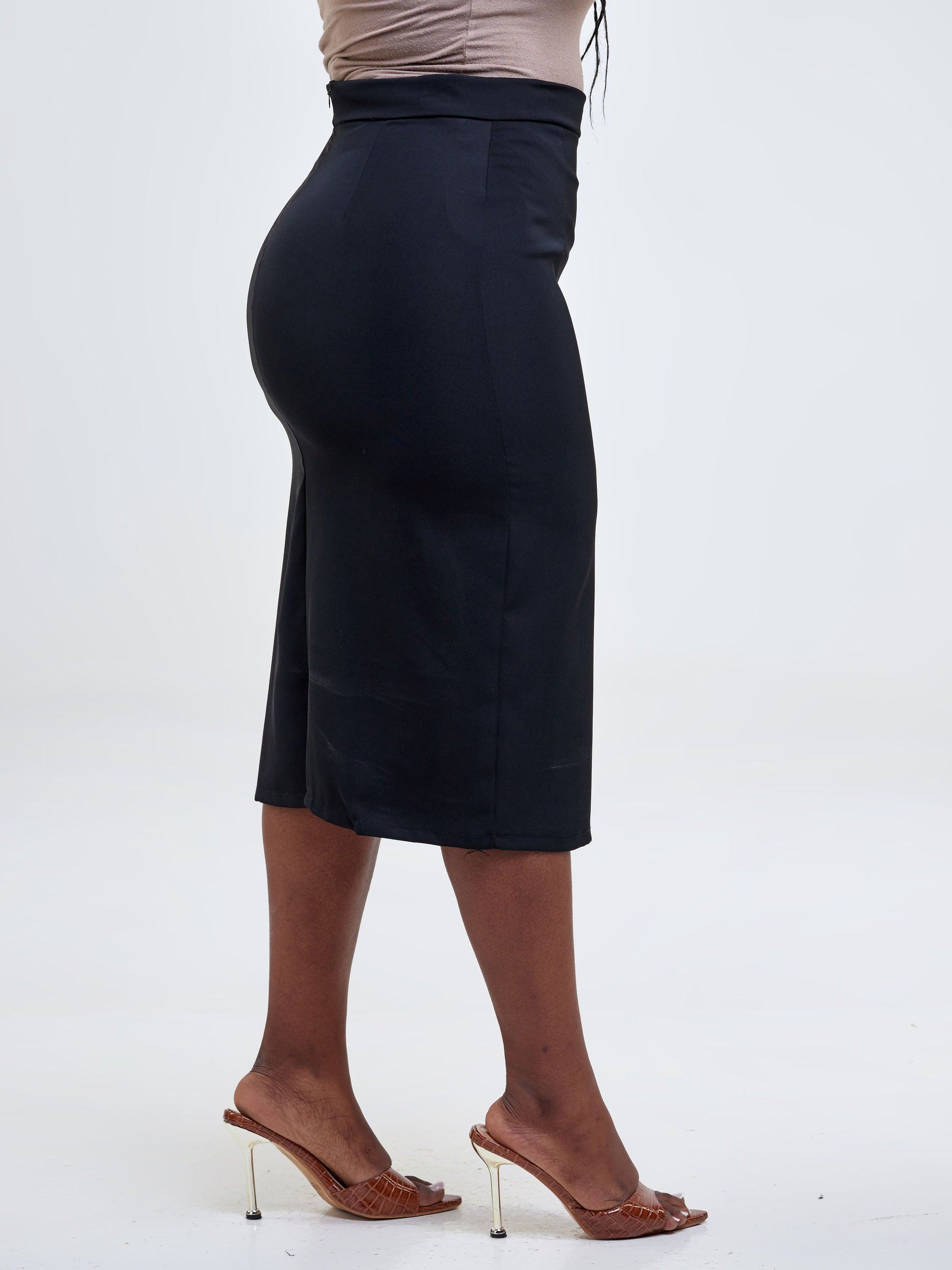 Vivo Fahari Pencil Skirt - Black