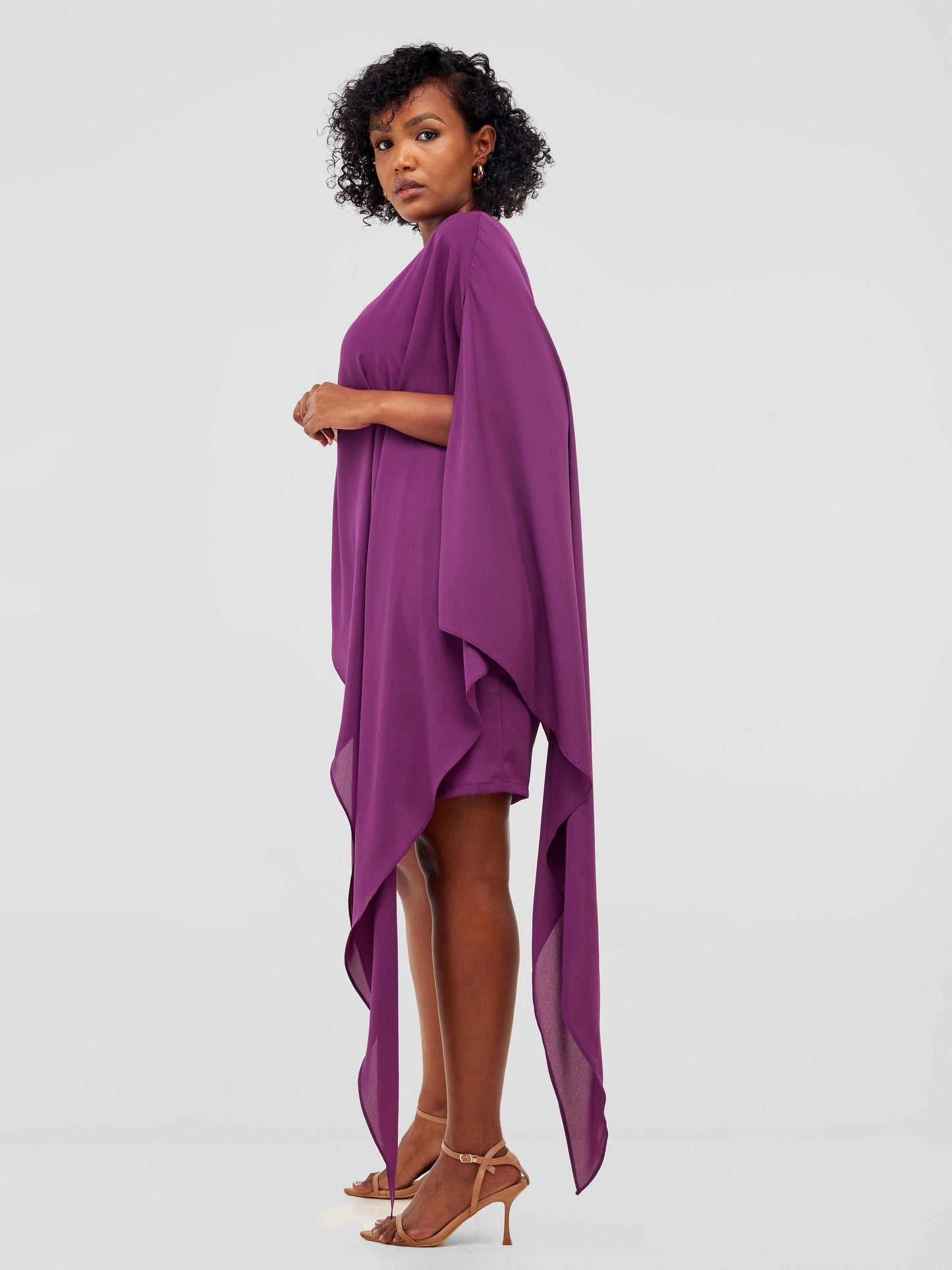 Vivo Sanyu Shift Dress - Purple