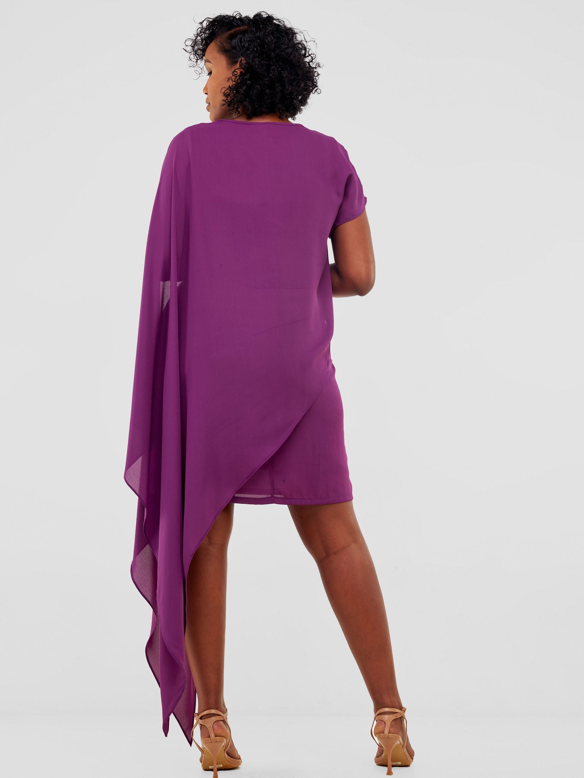 Vivo Sanyu Shift Dress - Purple