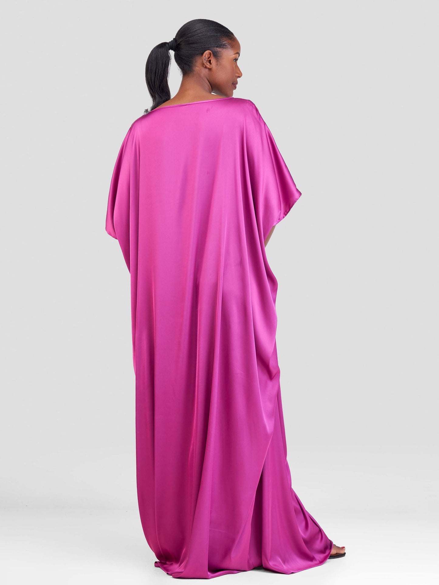Vivo Sarabi Cowl Maxi Kaftan - Purple