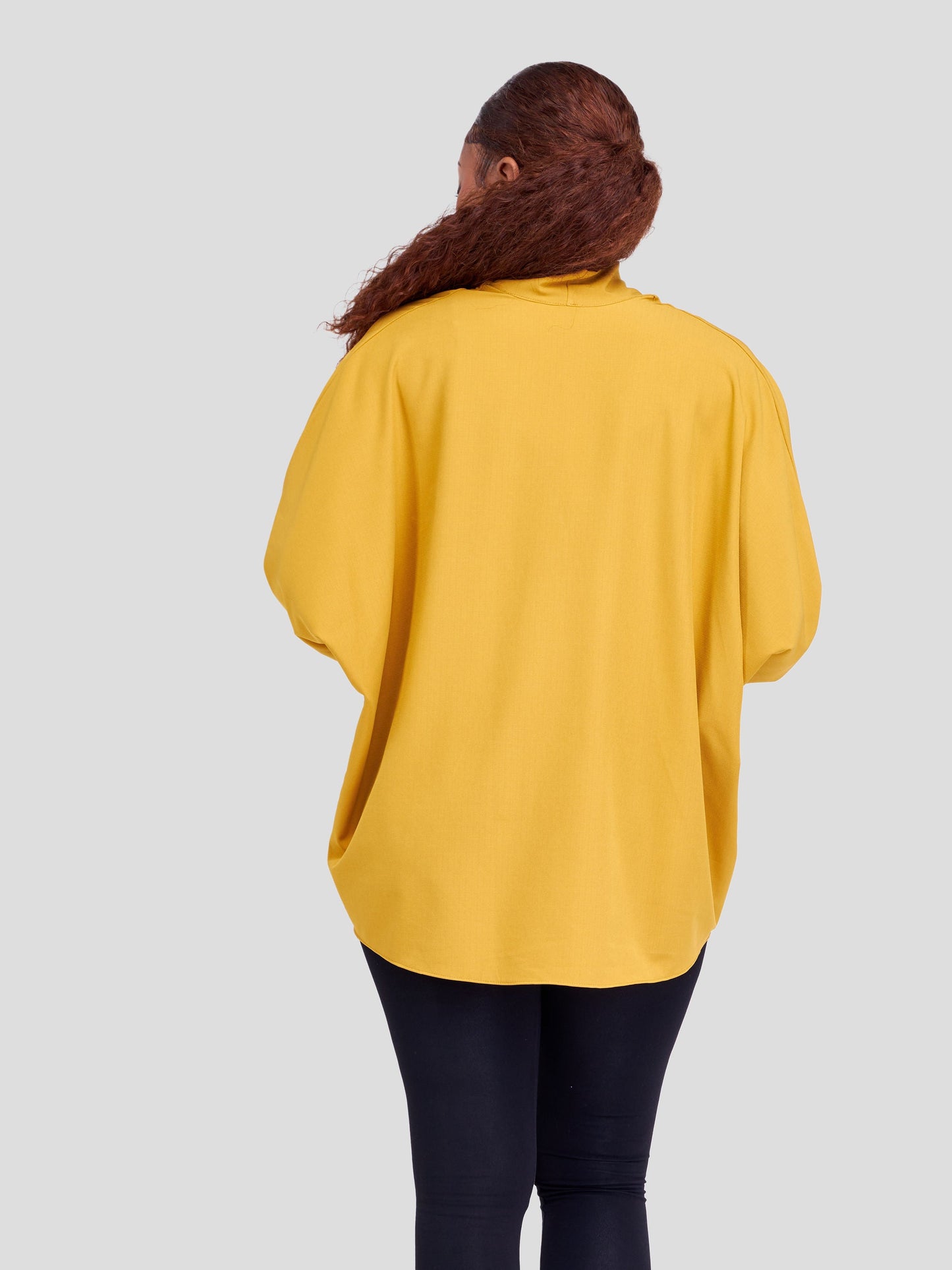 Vivo Zahari Dolman Tie Kimono - Mustard