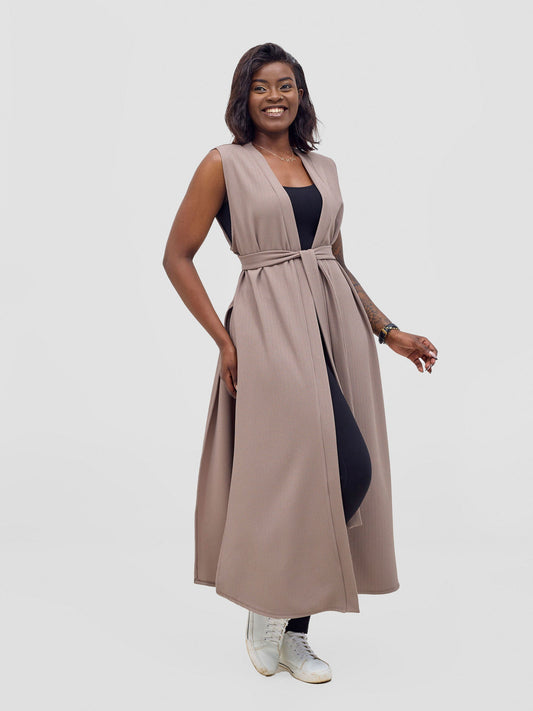 Vivo Chela Sleeveless Waterfall - Taupe
