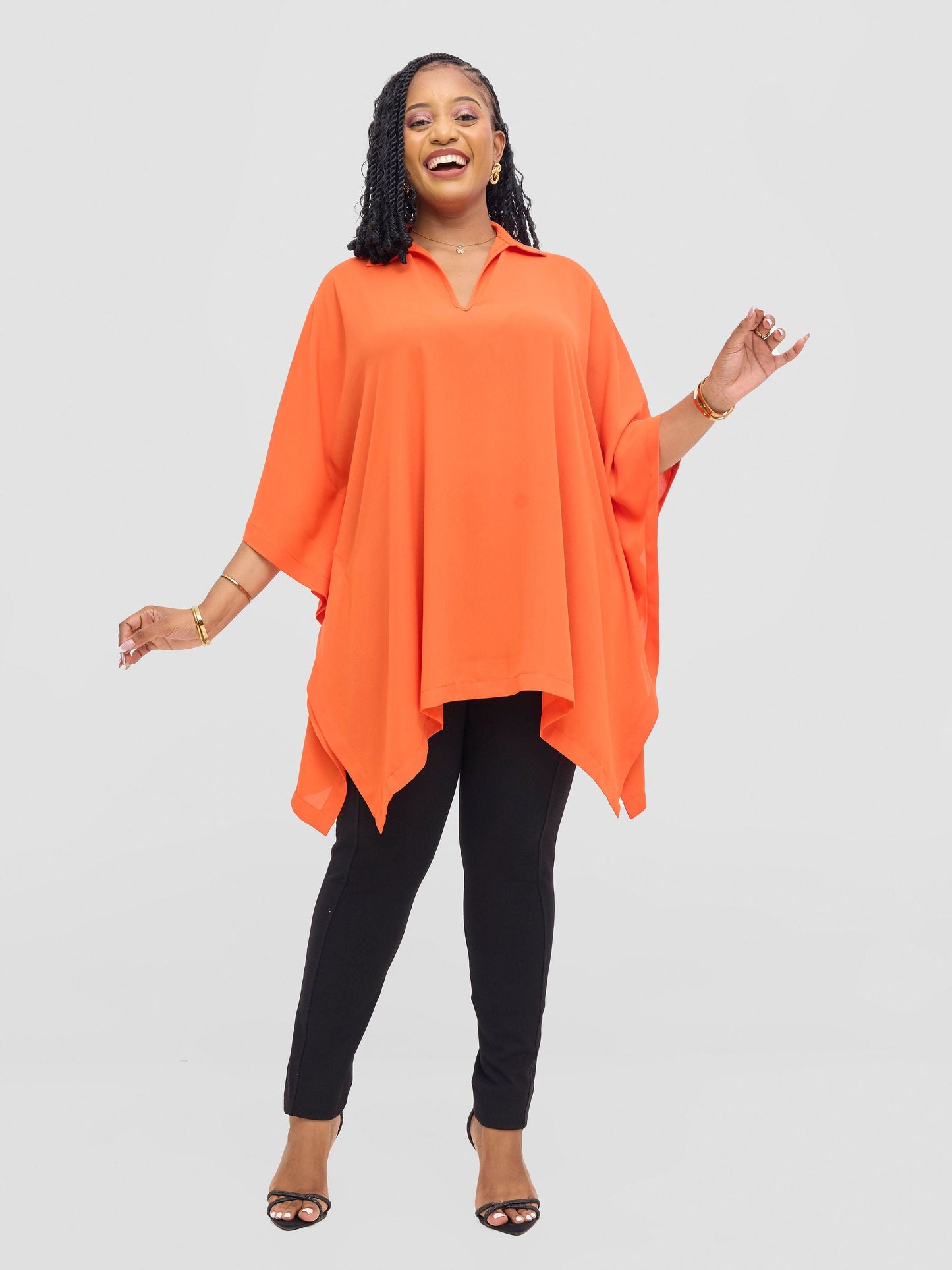 Vivo Isabi Loose Top - Orange