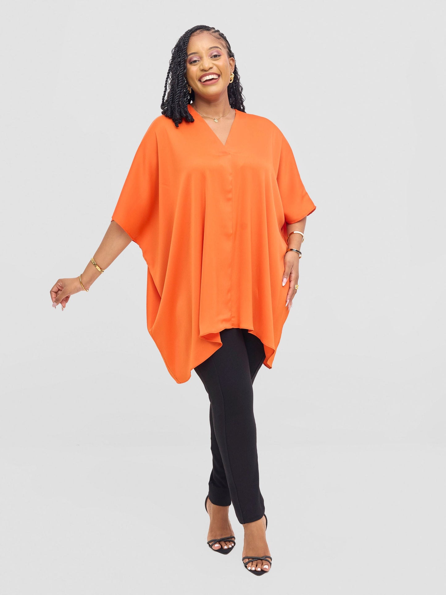 Vivo Isabi Loose Top - Orange