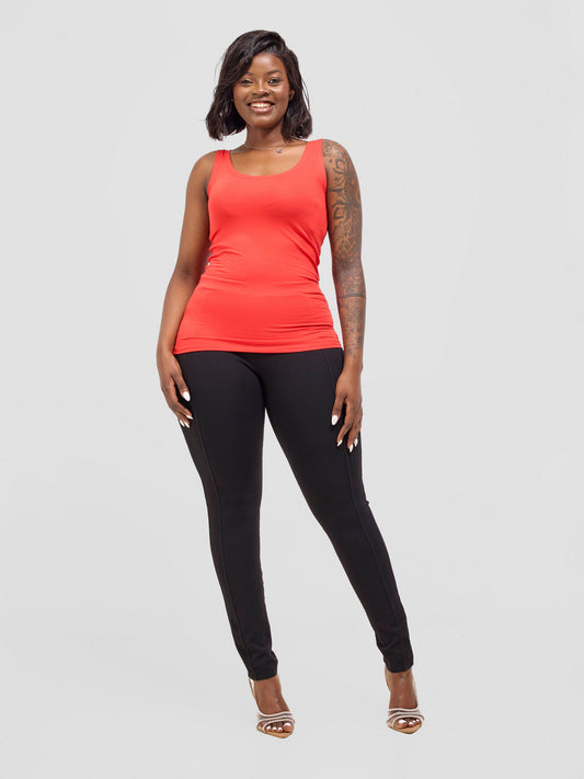 Vivo Basic Tank Top - Rust