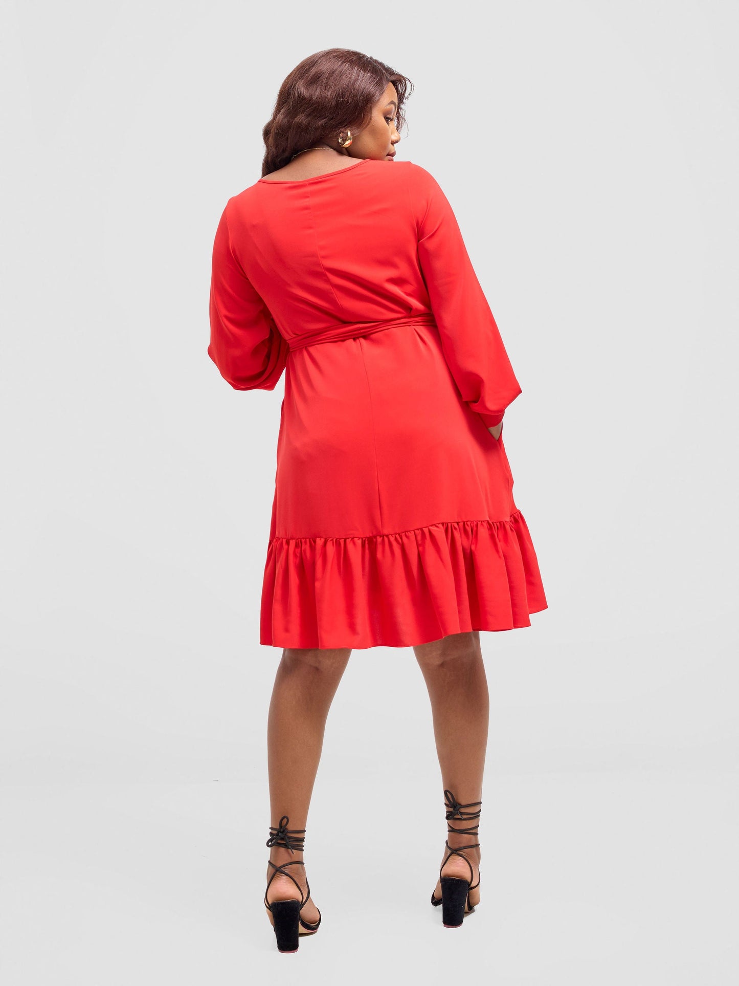 Vivo Serwa Tent Dress - Red