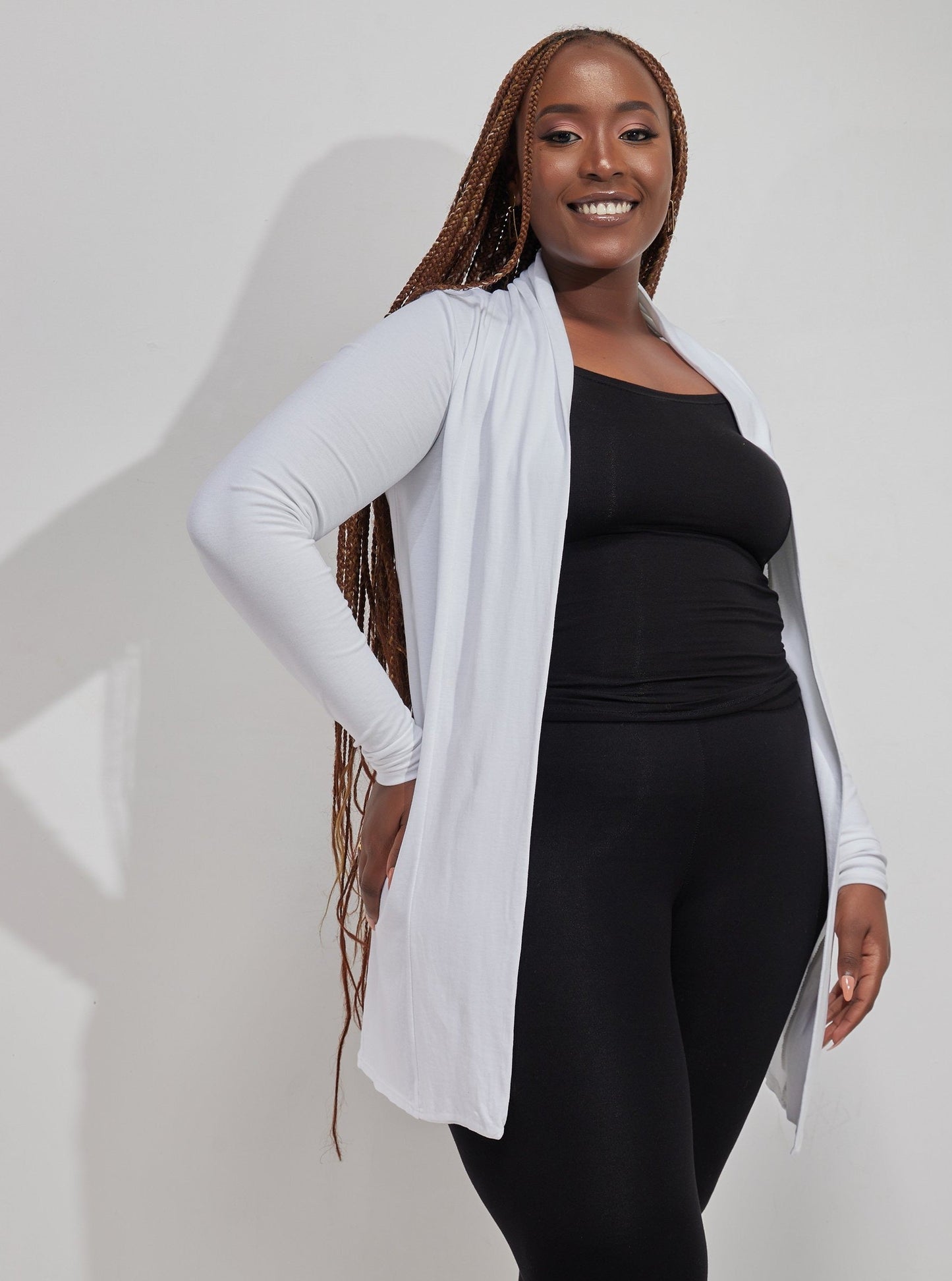 Vivo Basic Short Lily Waterfall - White