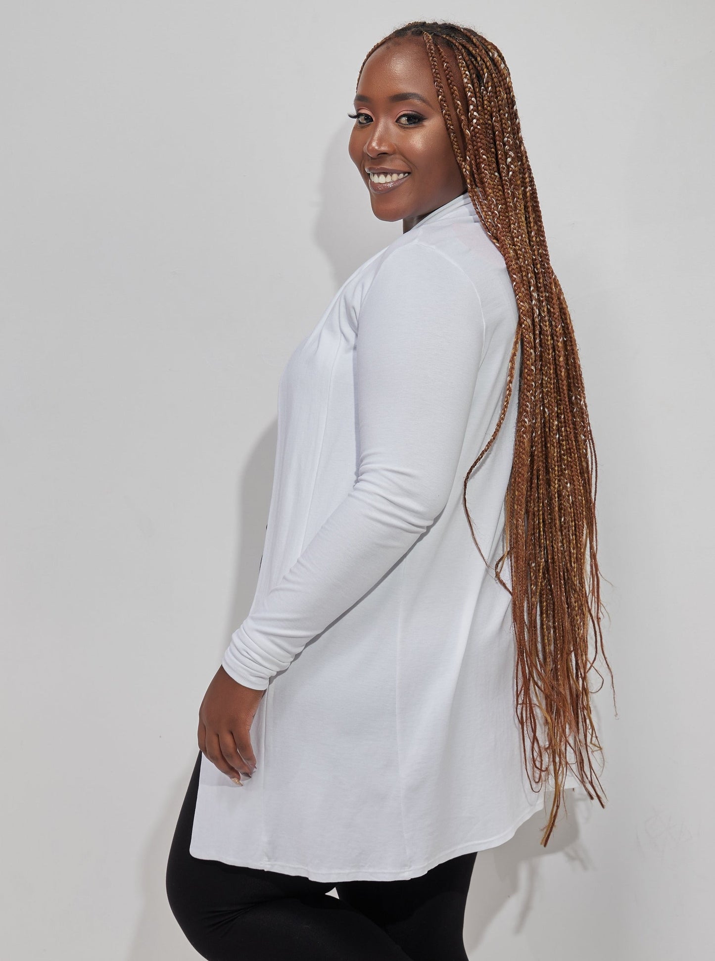 Vivo Basic Short Lily Waterfall - White