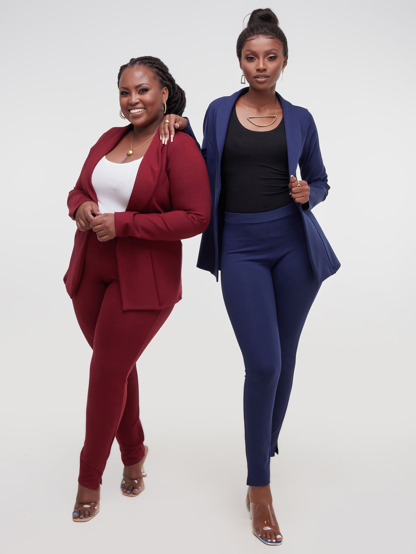 Vivo Faraji Long Sleeve Jacket - Navy Blue